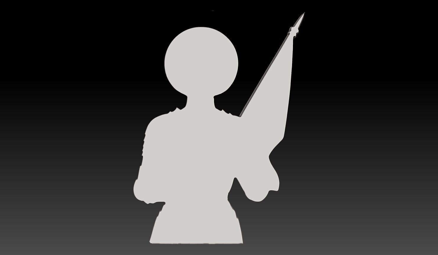 Saint Joan of Arc - 250422 3D print model_5