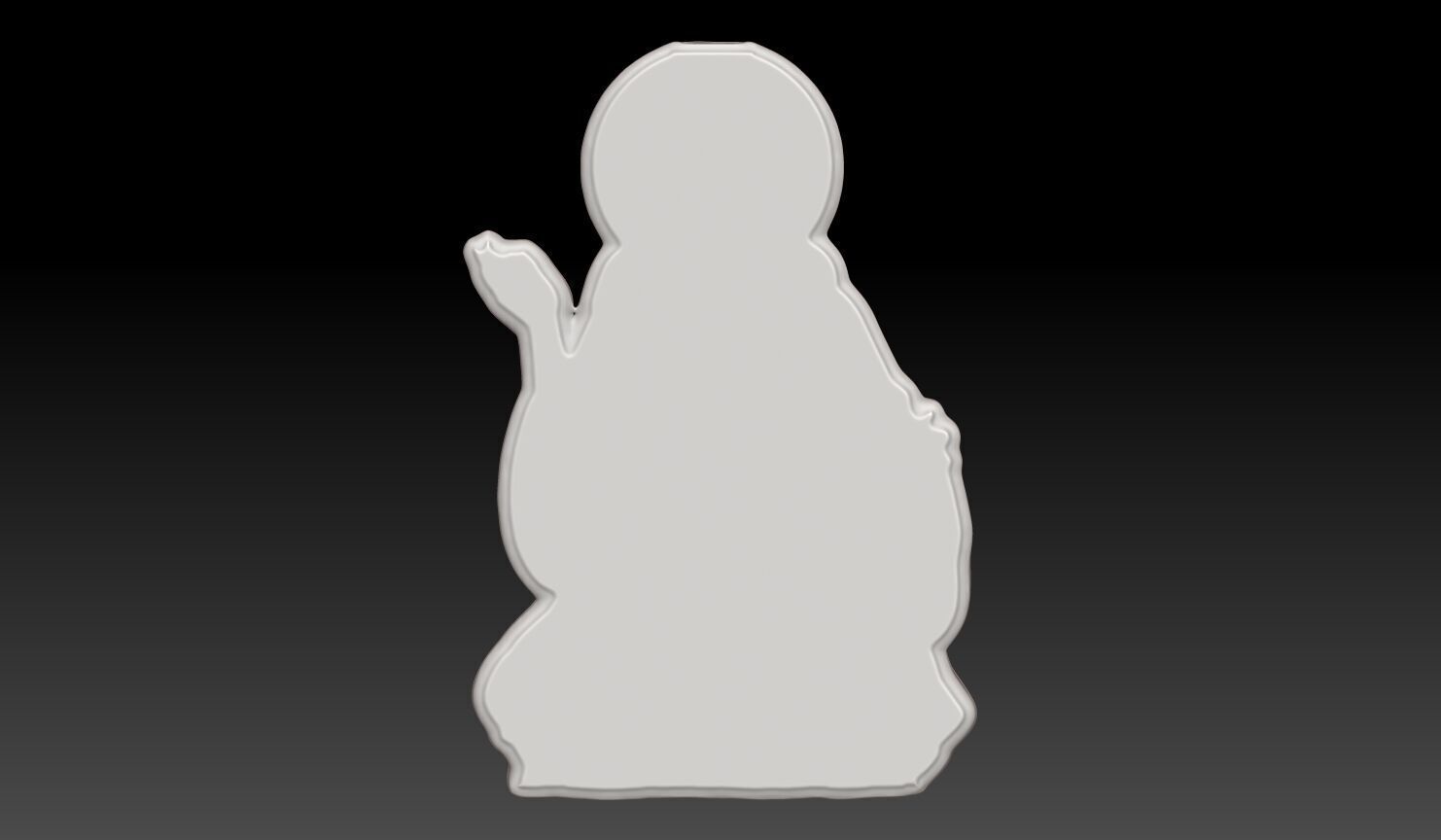 Saint Cecilia - 250422 3D print model_5