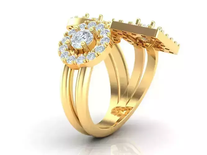 Solitare Women Ring 1WR187