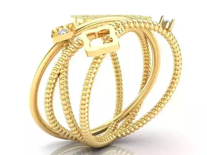 Solitare Women Ring 1WR182