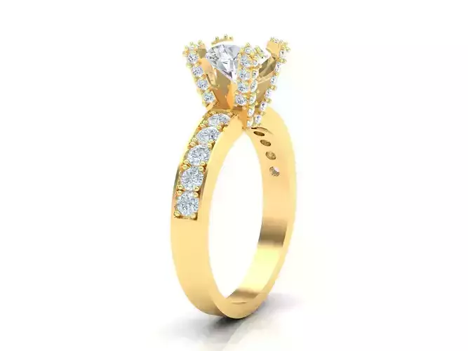 Solitare Women Ring 1WR181