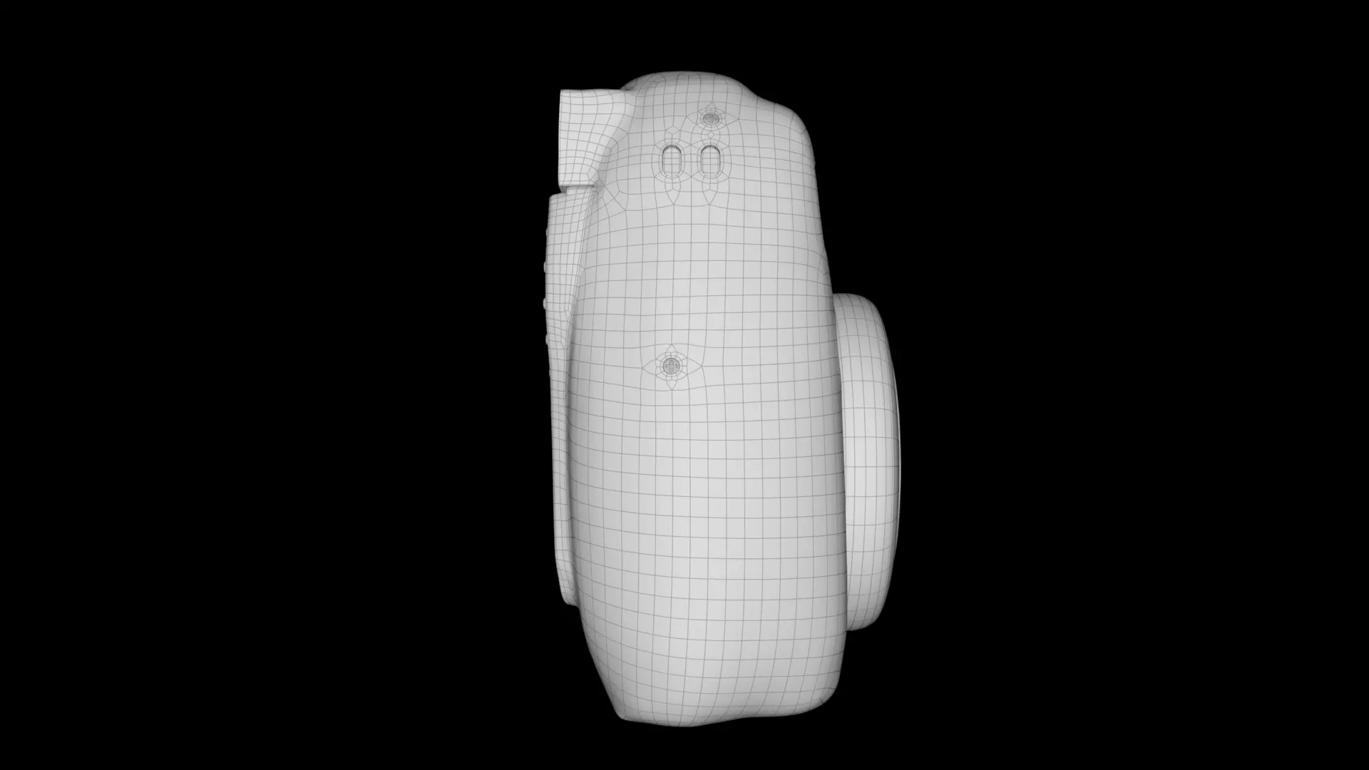 Fujifilm Instax Mini 9 Low-poly 3D model_16