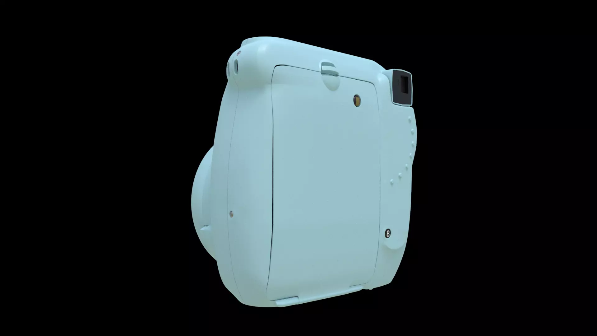 Fujifilm Instax Mini 9 Low-poly 3D model_5