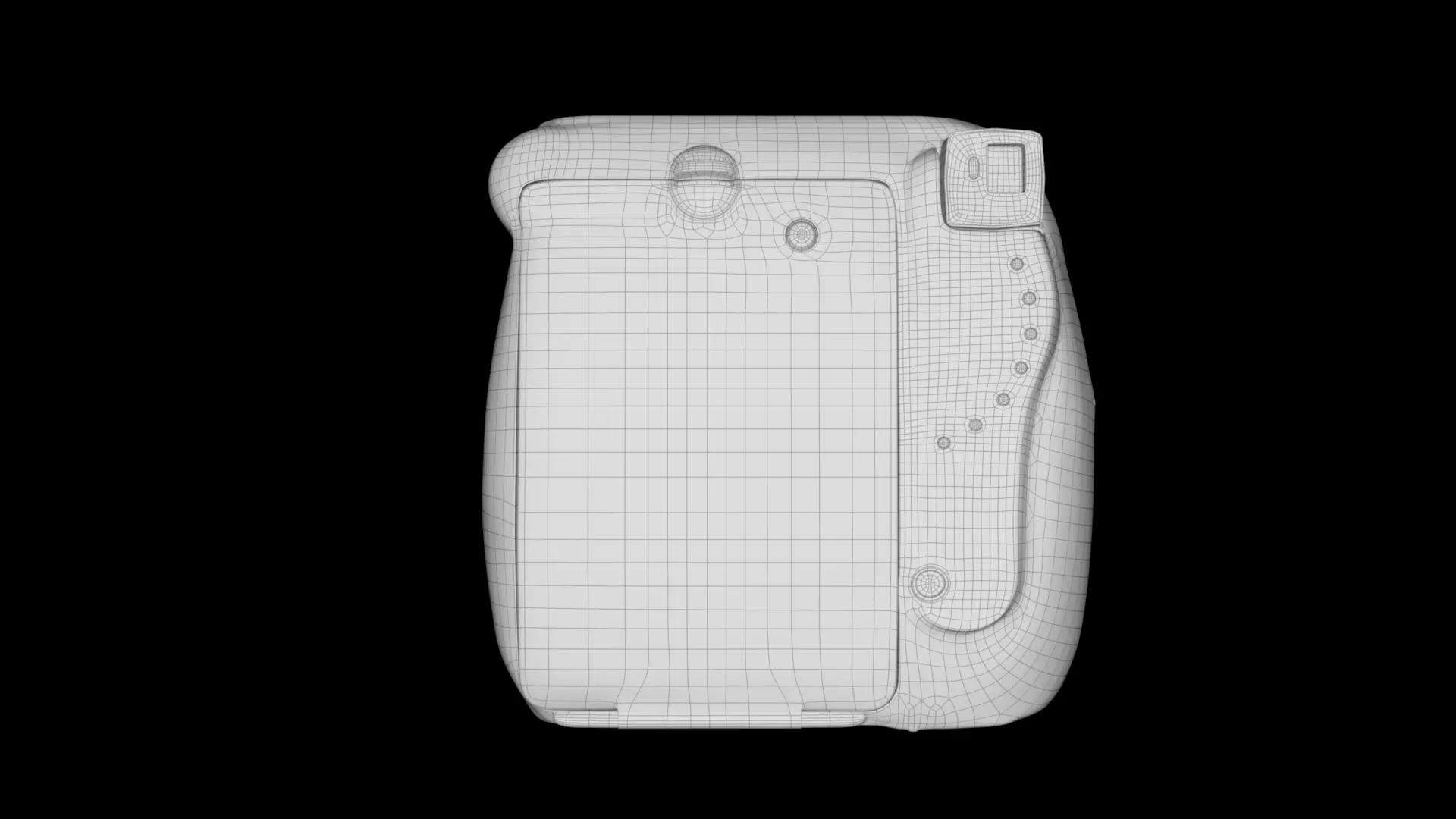 Fujifilm Instax Mini 9 Low-poly 3D model_14