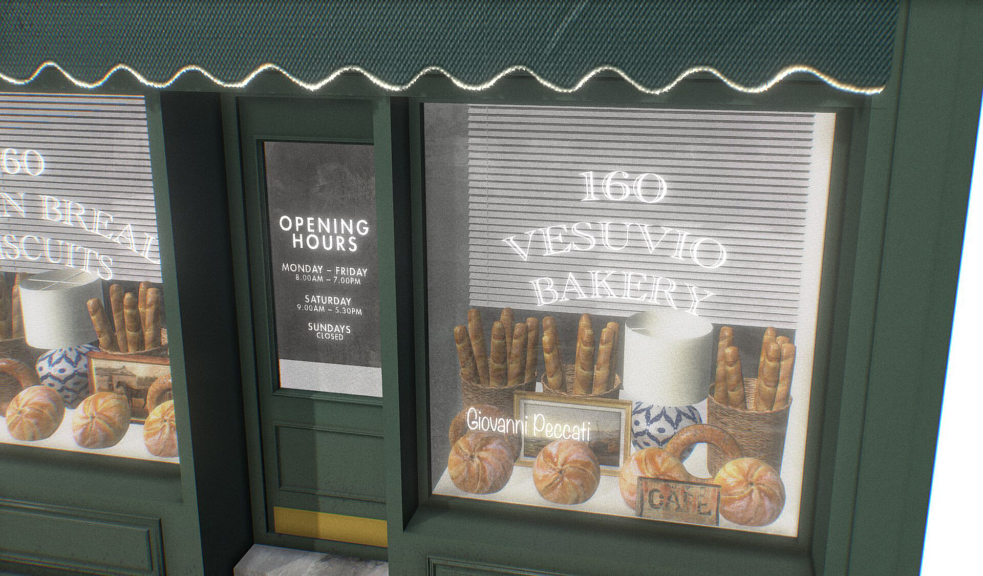 Paris Buildings Collection Low-poly 3D model_49