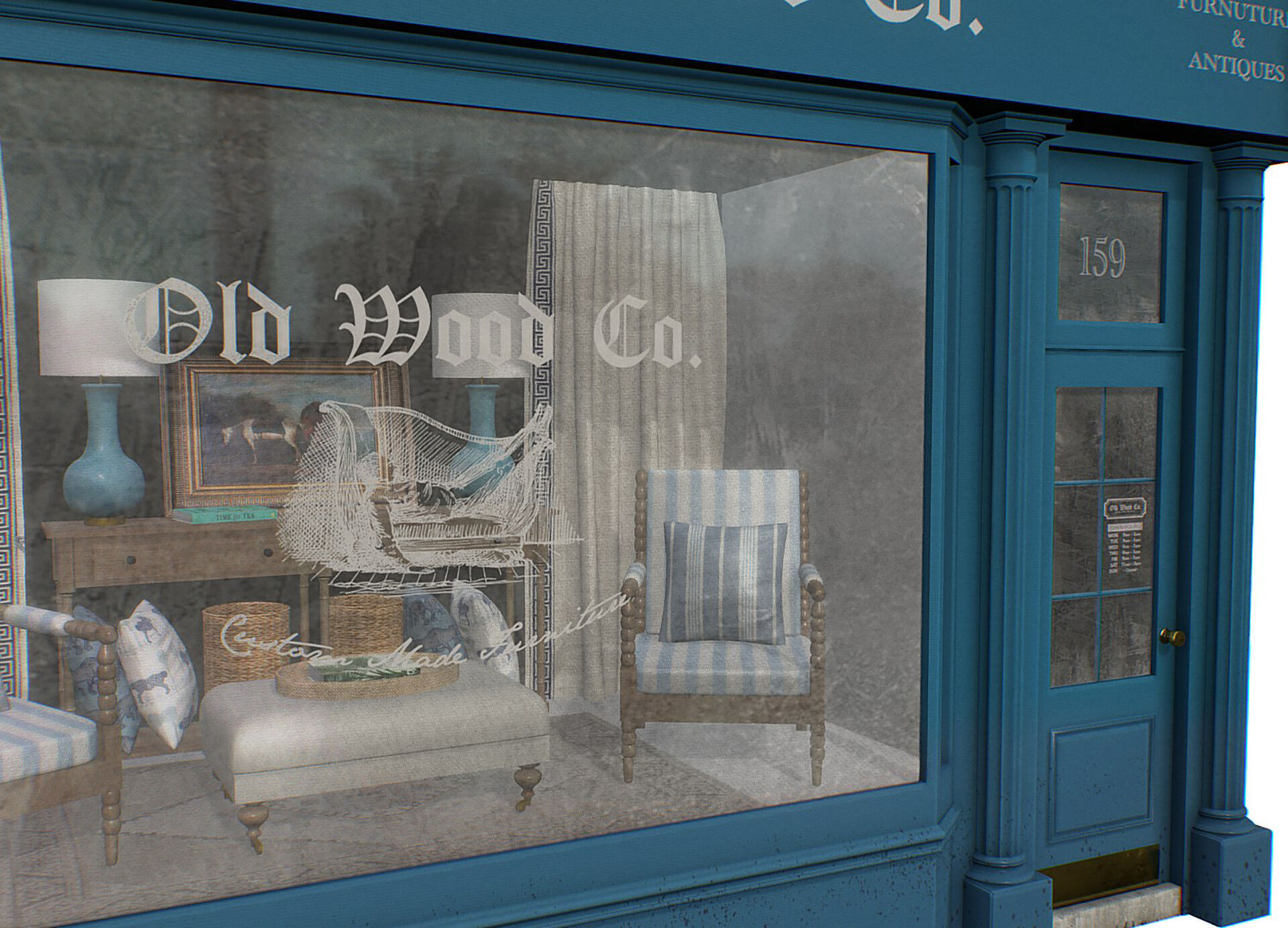 Paris Buildings Collection Low-poly 3D model_50