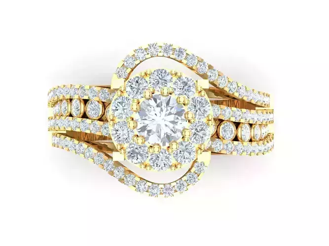 Solitare Women Ring 1WR146