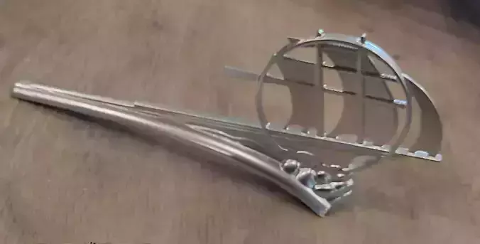 1935 Plymouth Hood Ornament