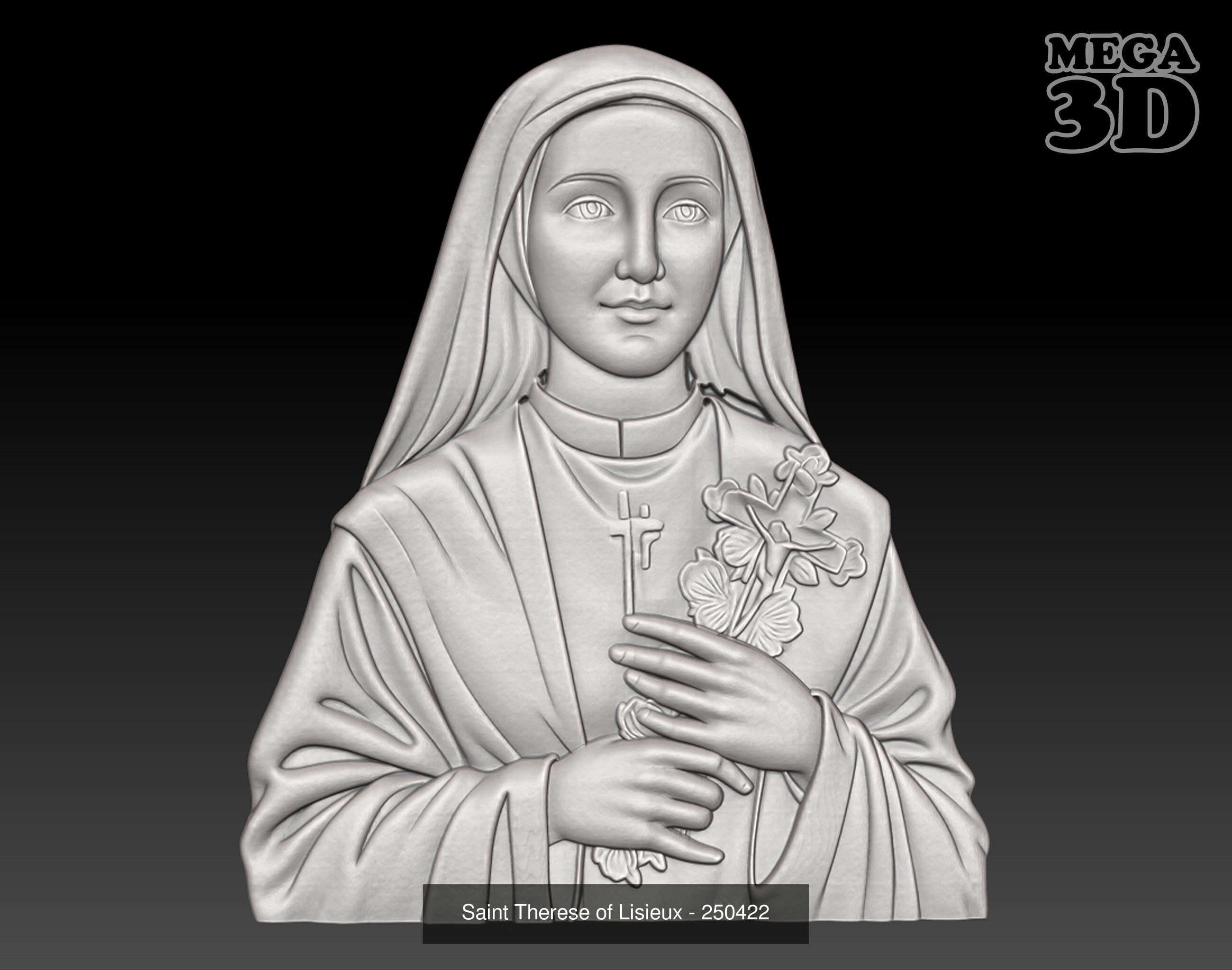 10 Holy Women Saints - 250422 3D Model Collection_2