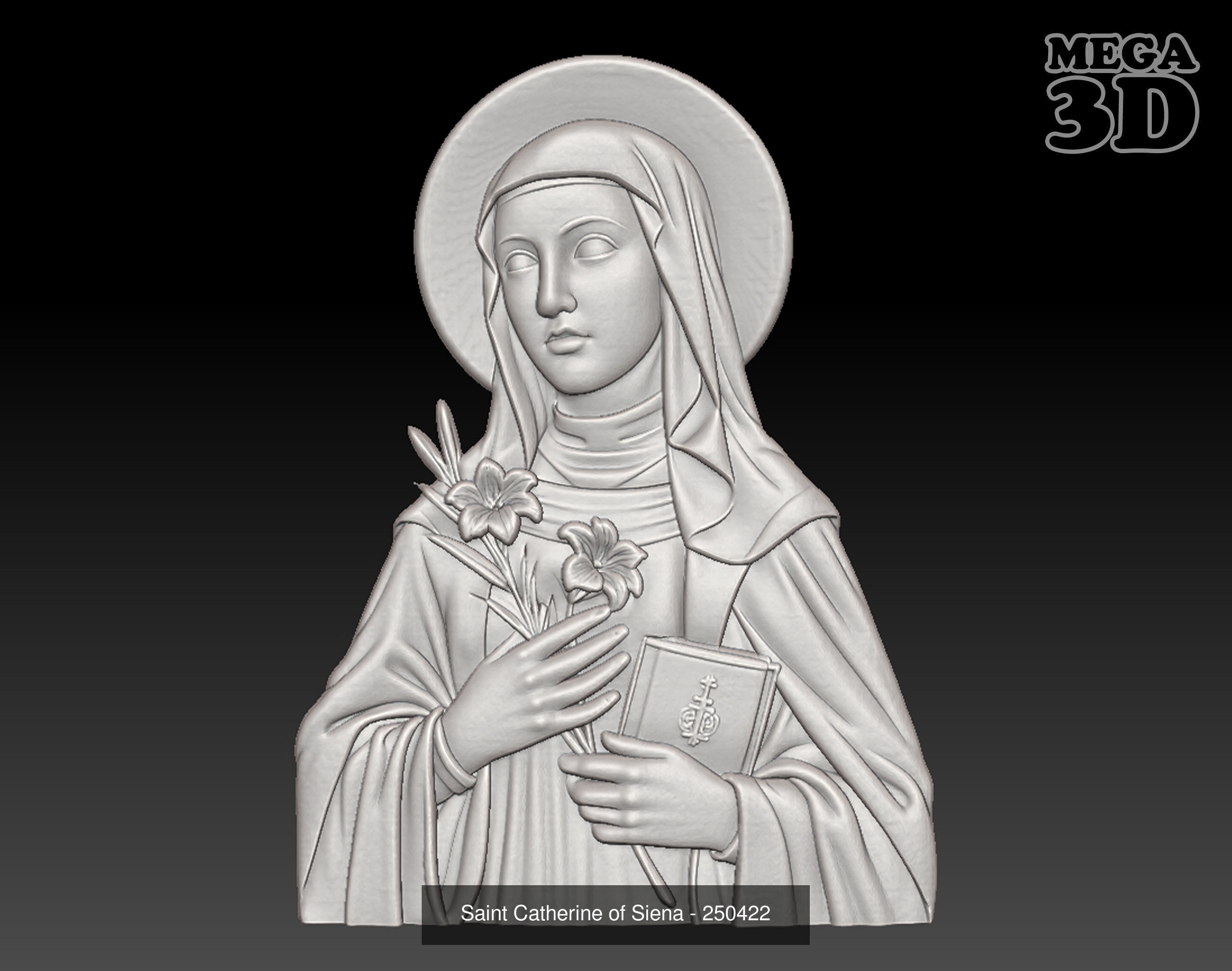 10 Holy Women Saints - 250422 3D Model Collection_10