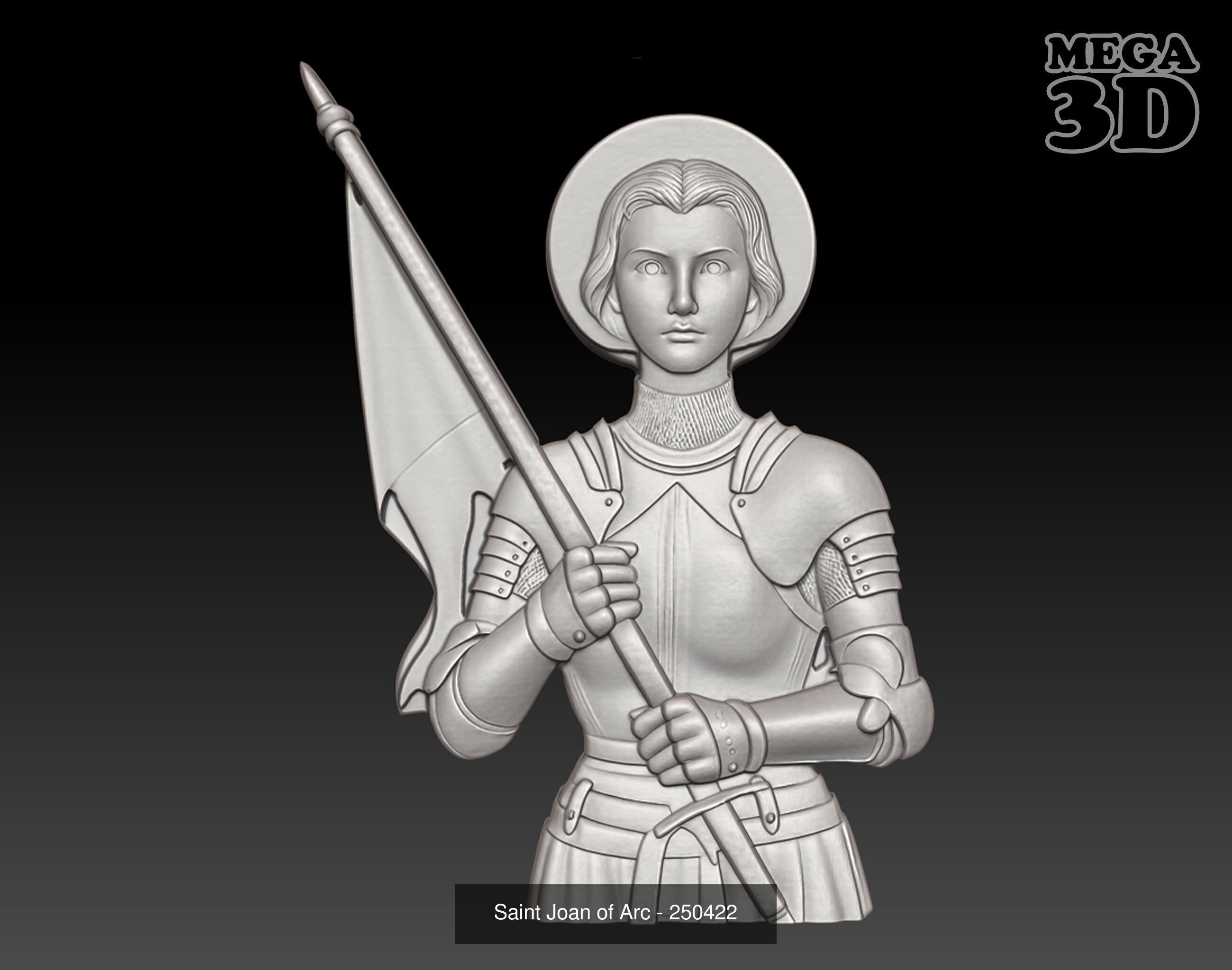 10 Holy Women Saints - 250422 3D Model Collection_5