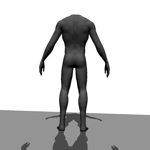 BFAS 2022 51198 MALE BODY Free 3D print model