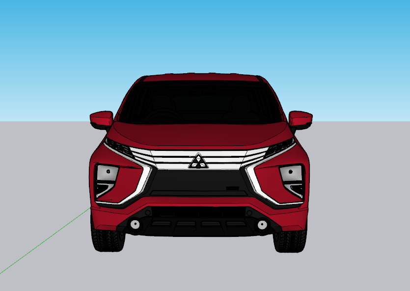 2018 mitsubishi xpander ultimate 3D model_1