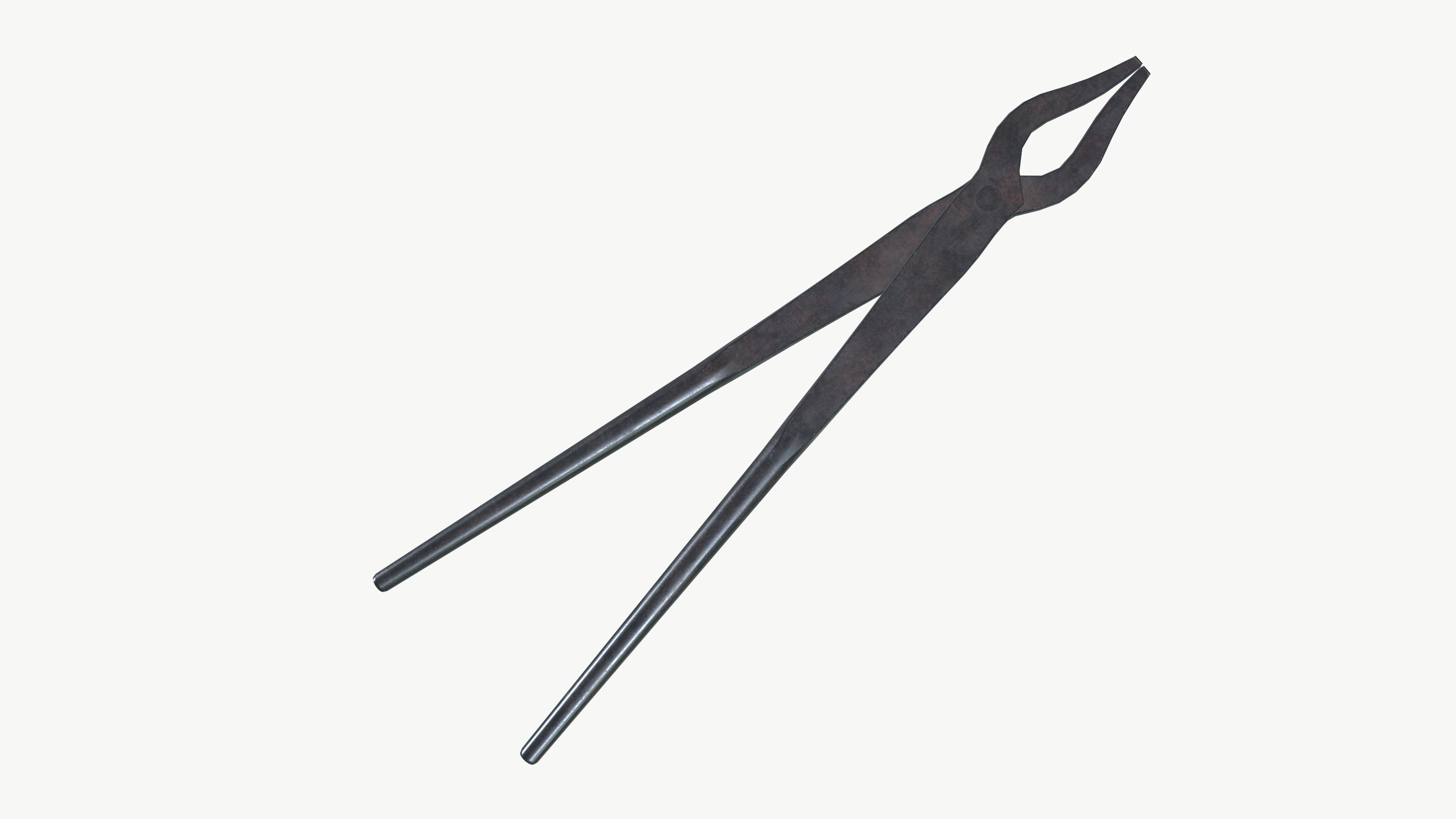 Fishing plier 3D model_4