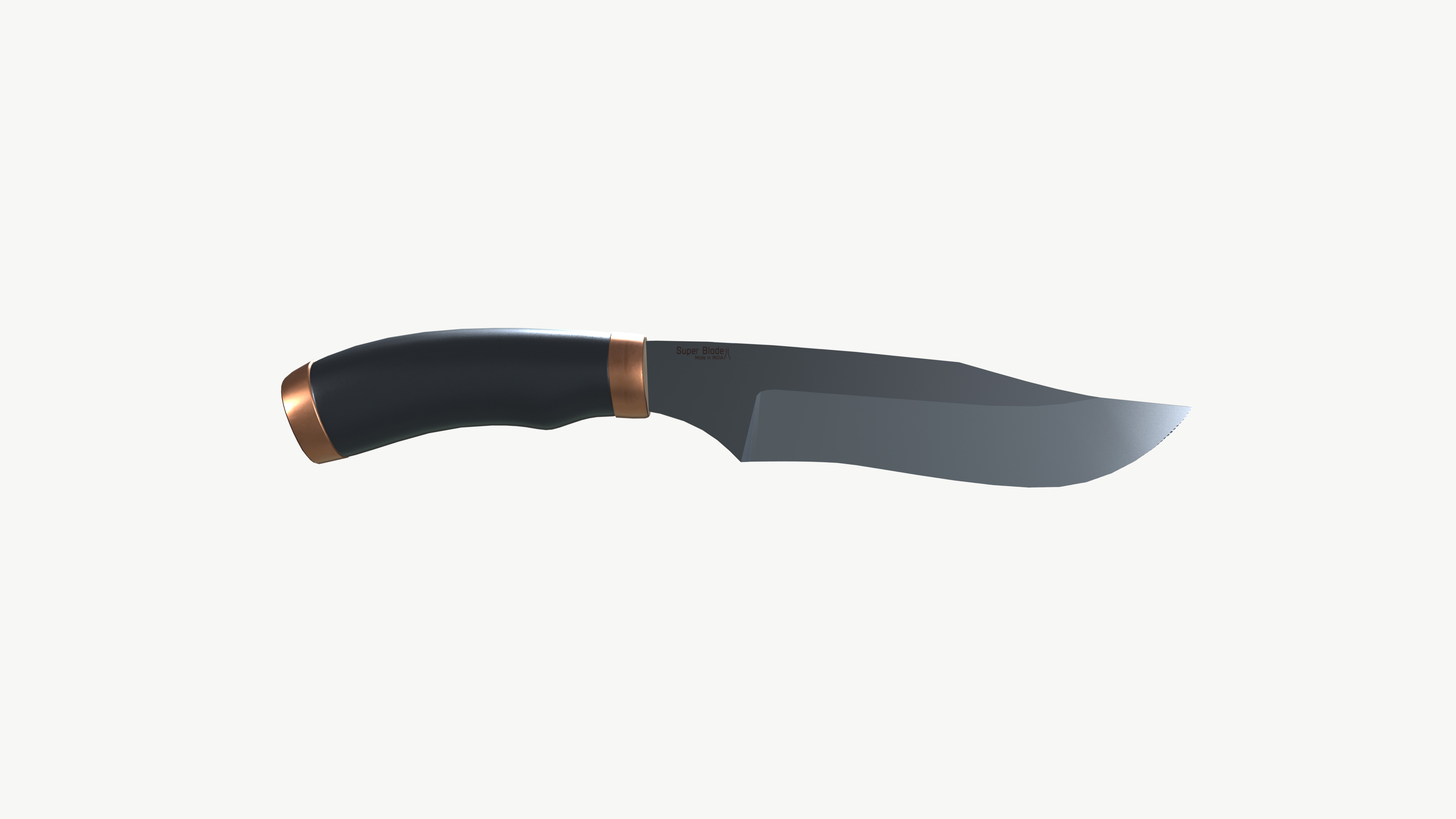 Knife 3D model_4