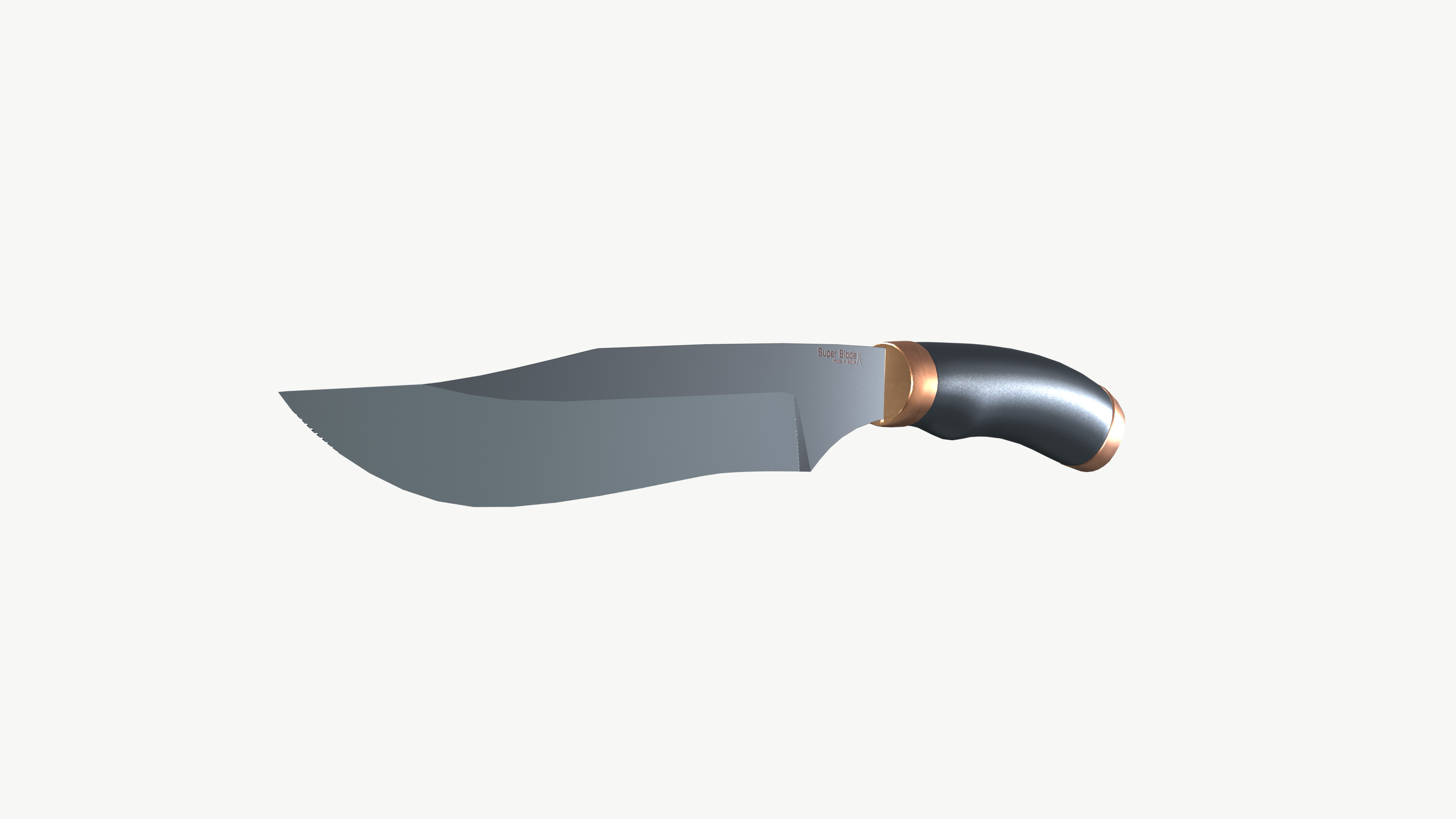 Knife 3D model_6