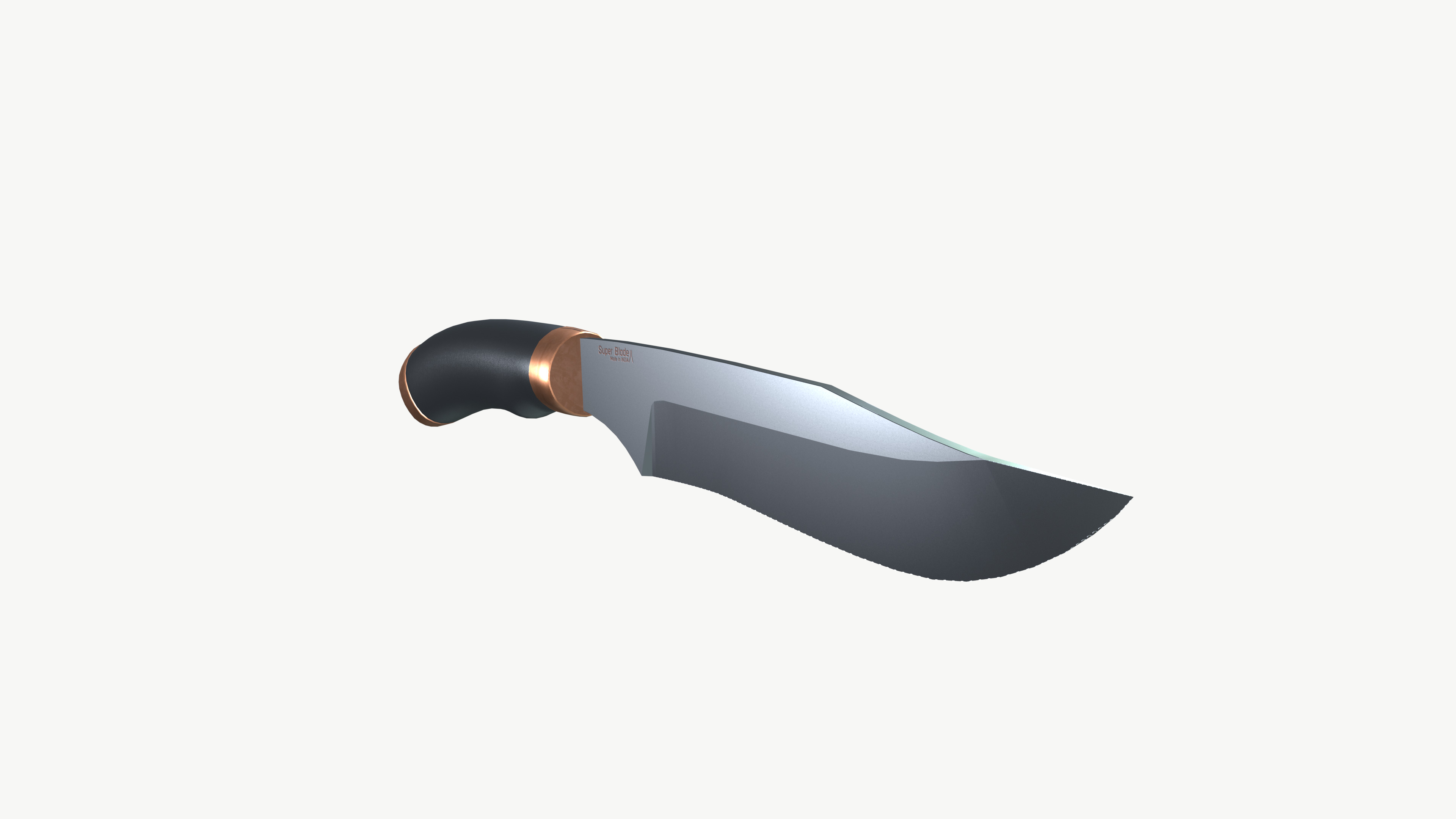 Knife 3D model_5