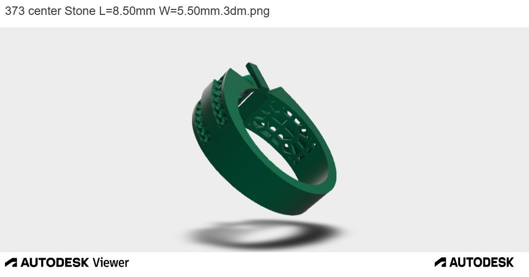 The Bastion Ring 3D print model_3