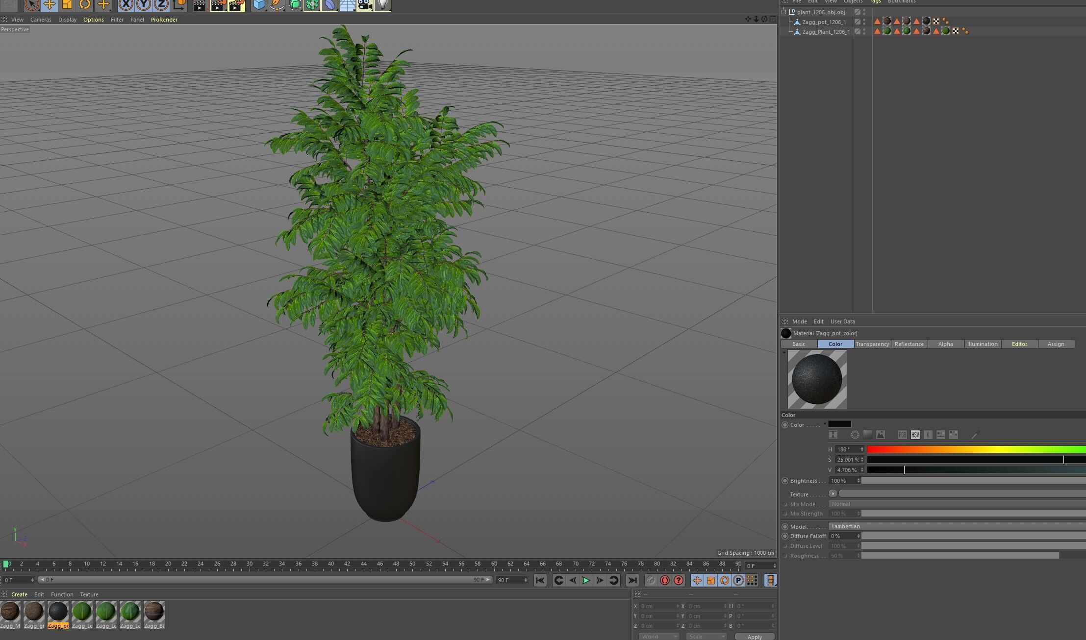Plant 1206 3D model_7