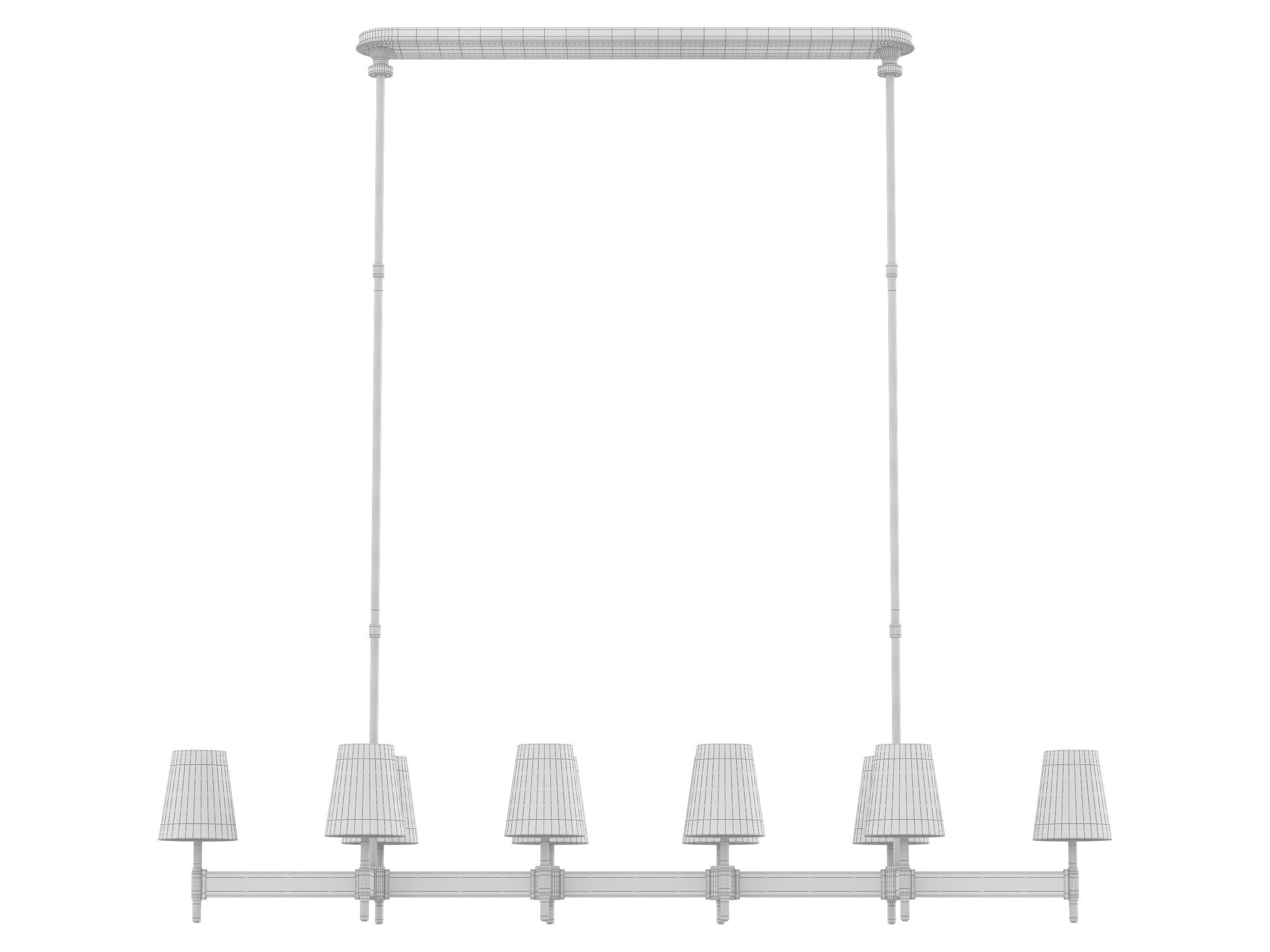 Hastings Linear Chandelier 3D model_6