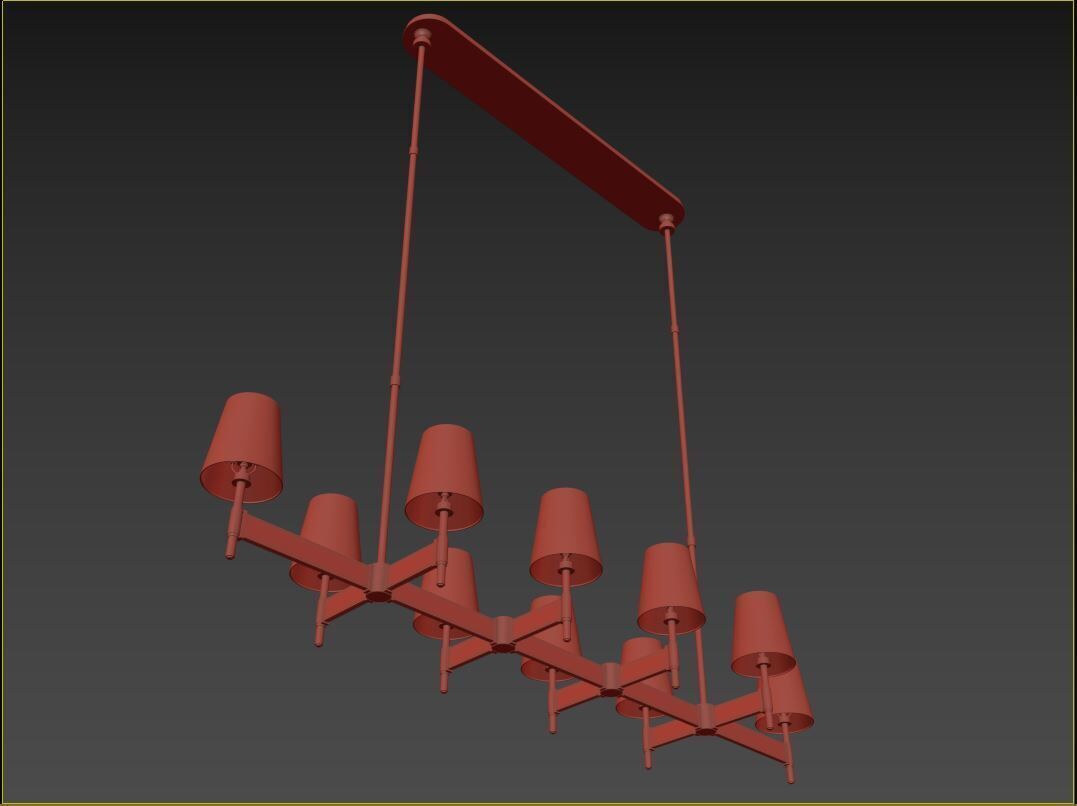 Hastings Linear Chandelier 3D model_10