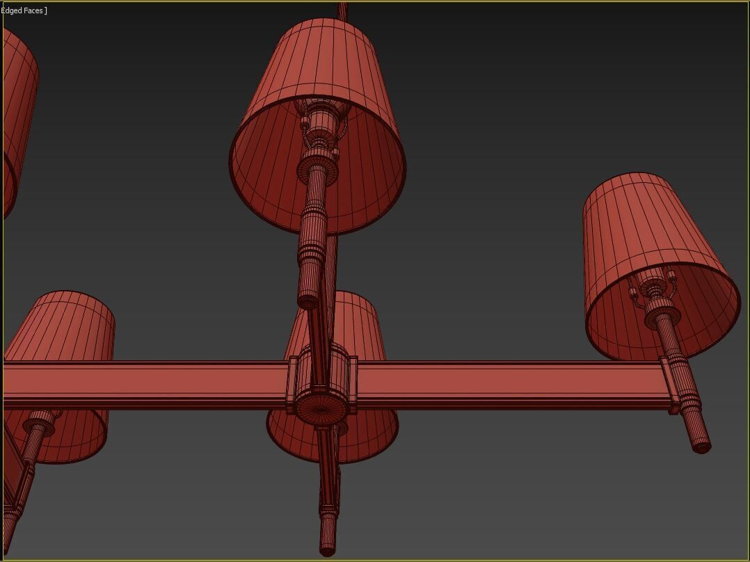 Hastings Linear Chandelier 3D model_12