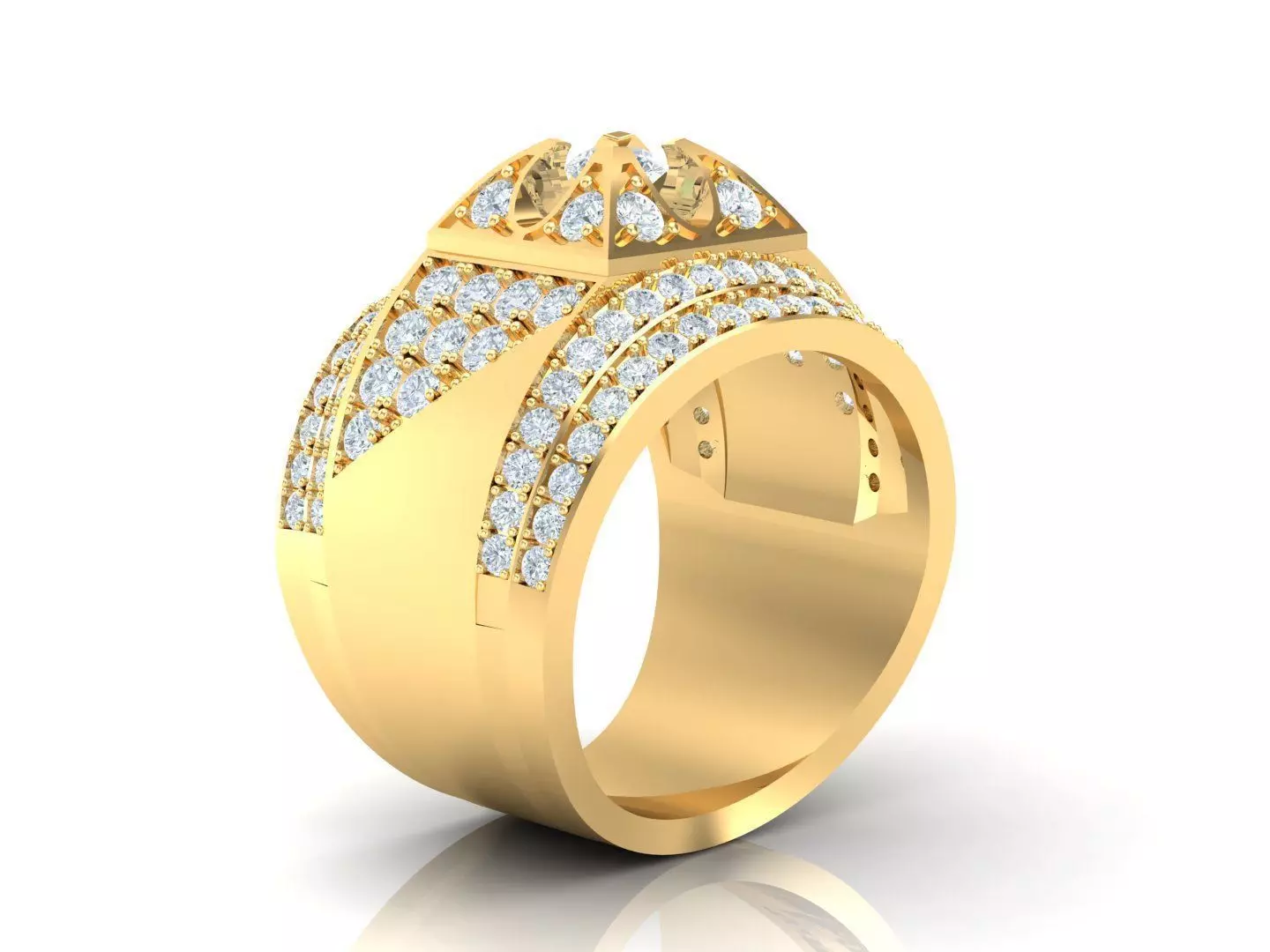 Women Ring 1WR191 3D print model