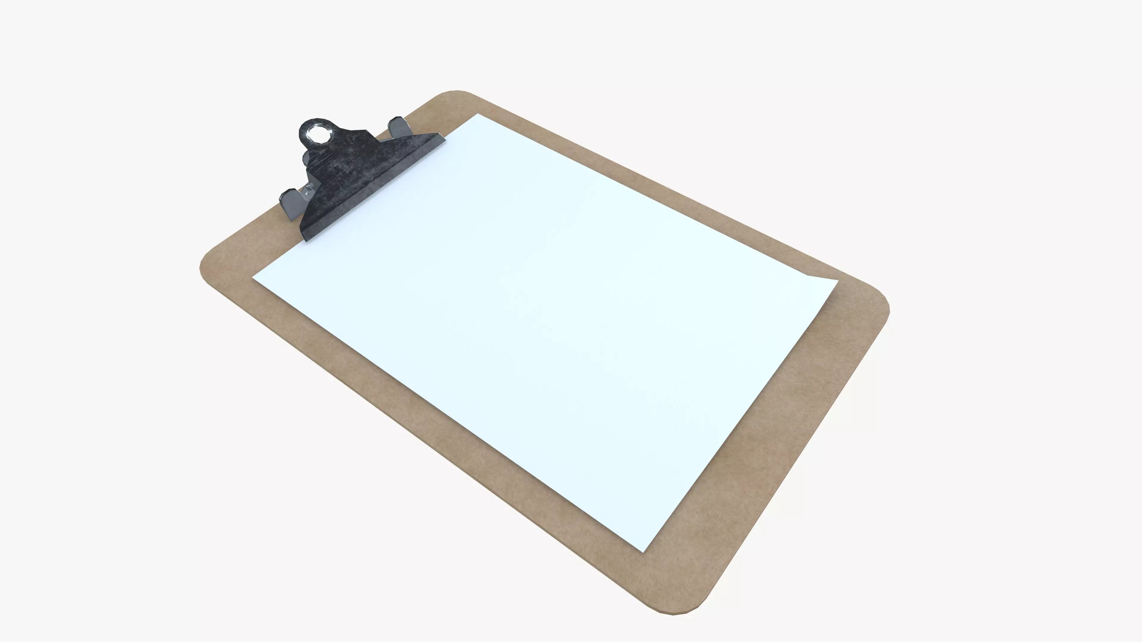 Clip Board 3D model_0
