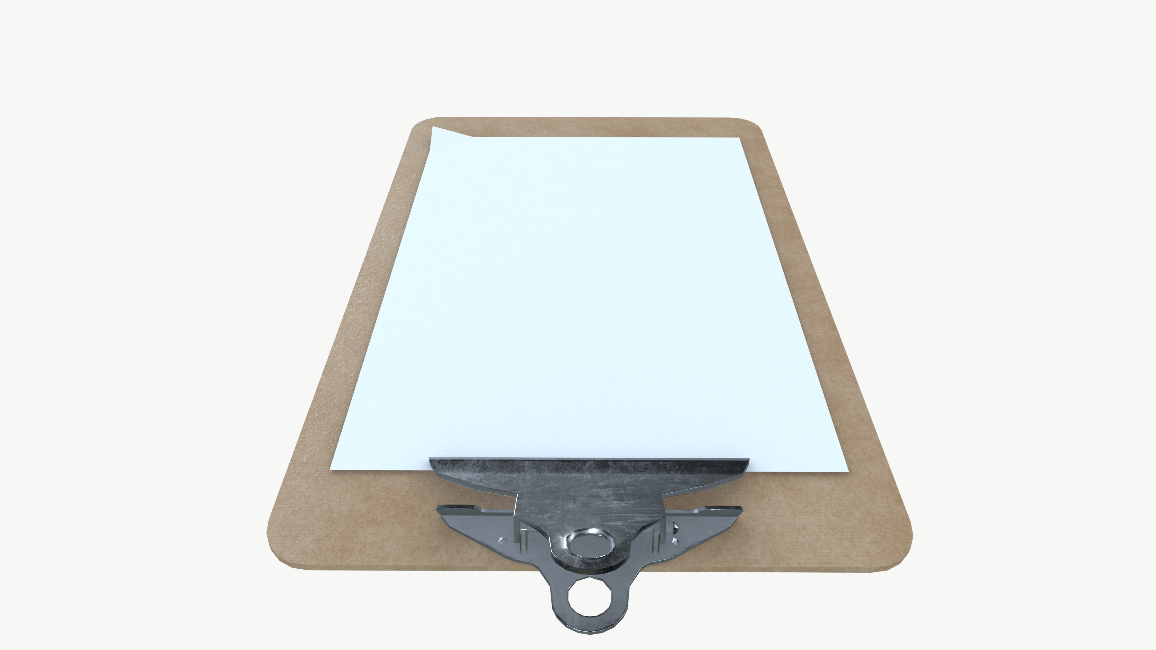 Clip Board 3D model_6