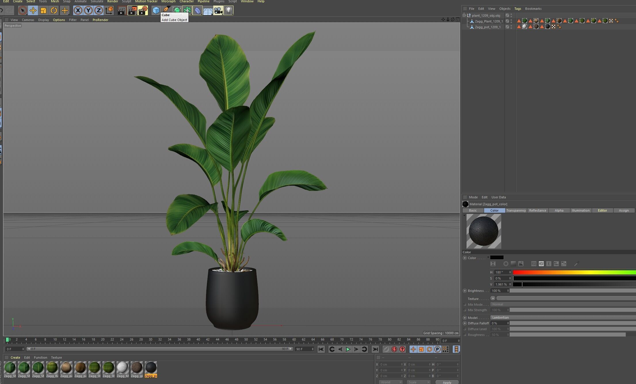 Plant 1209 3D model_7