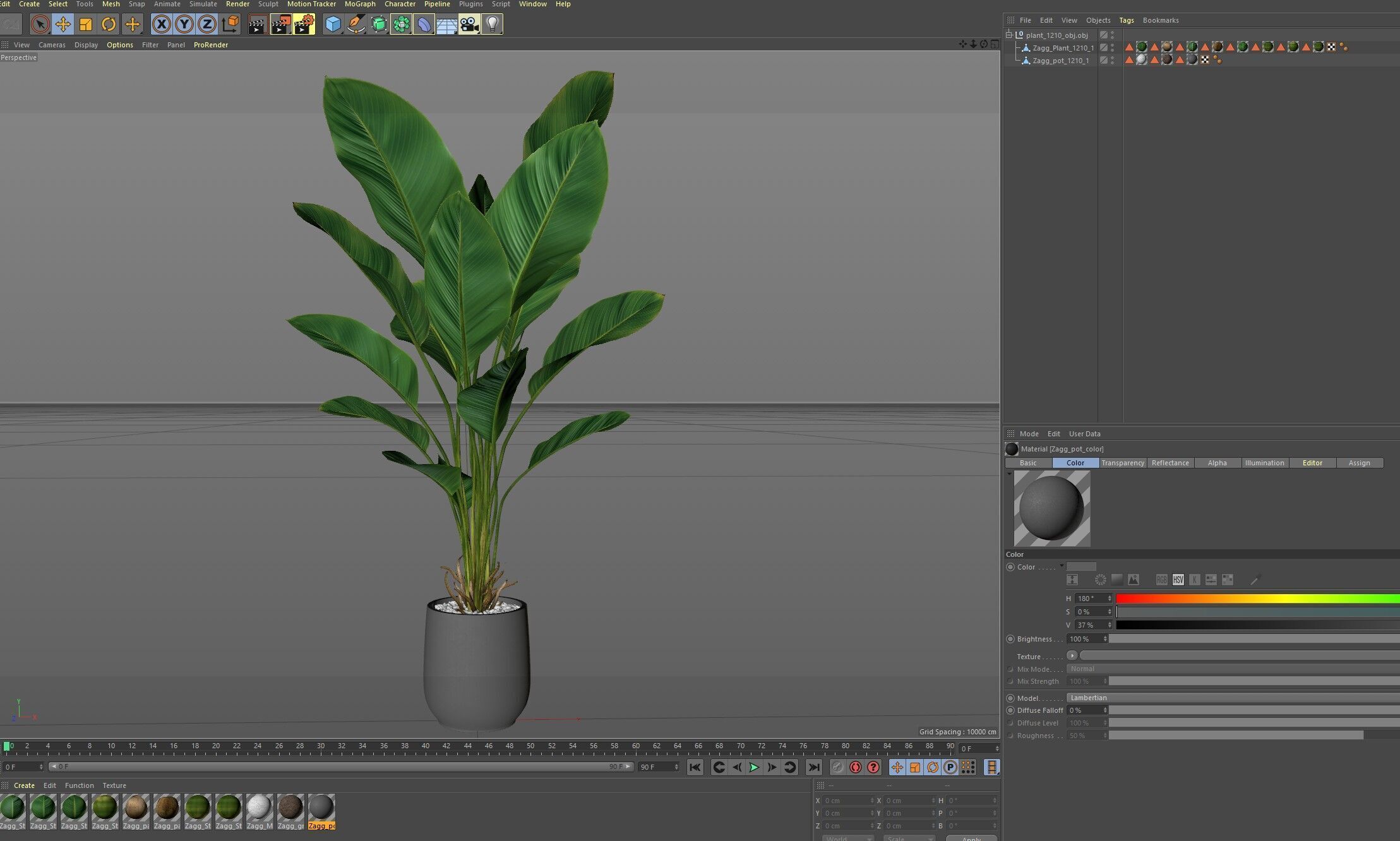Plant 1210 3D model_7