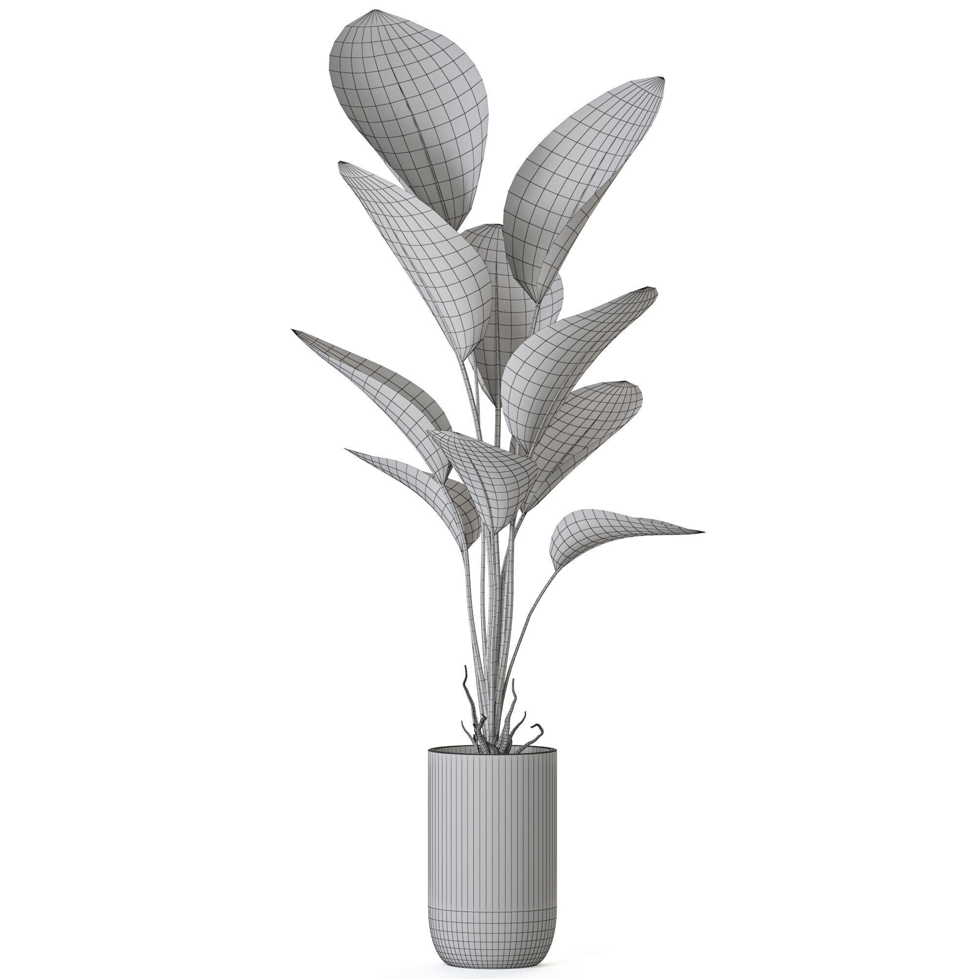 Plant 1212 3D model_4
