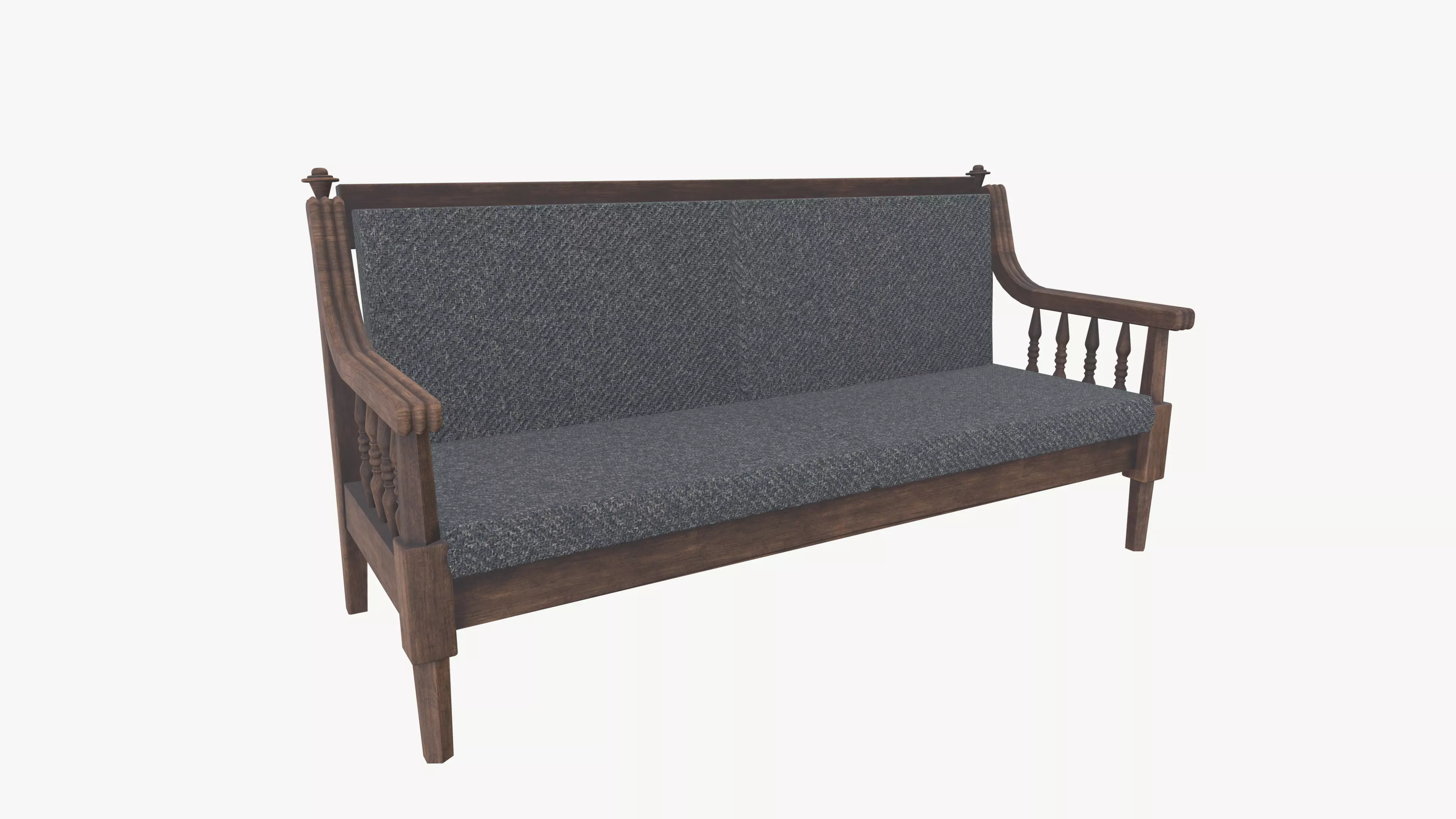 Office Sofa 3D model_0