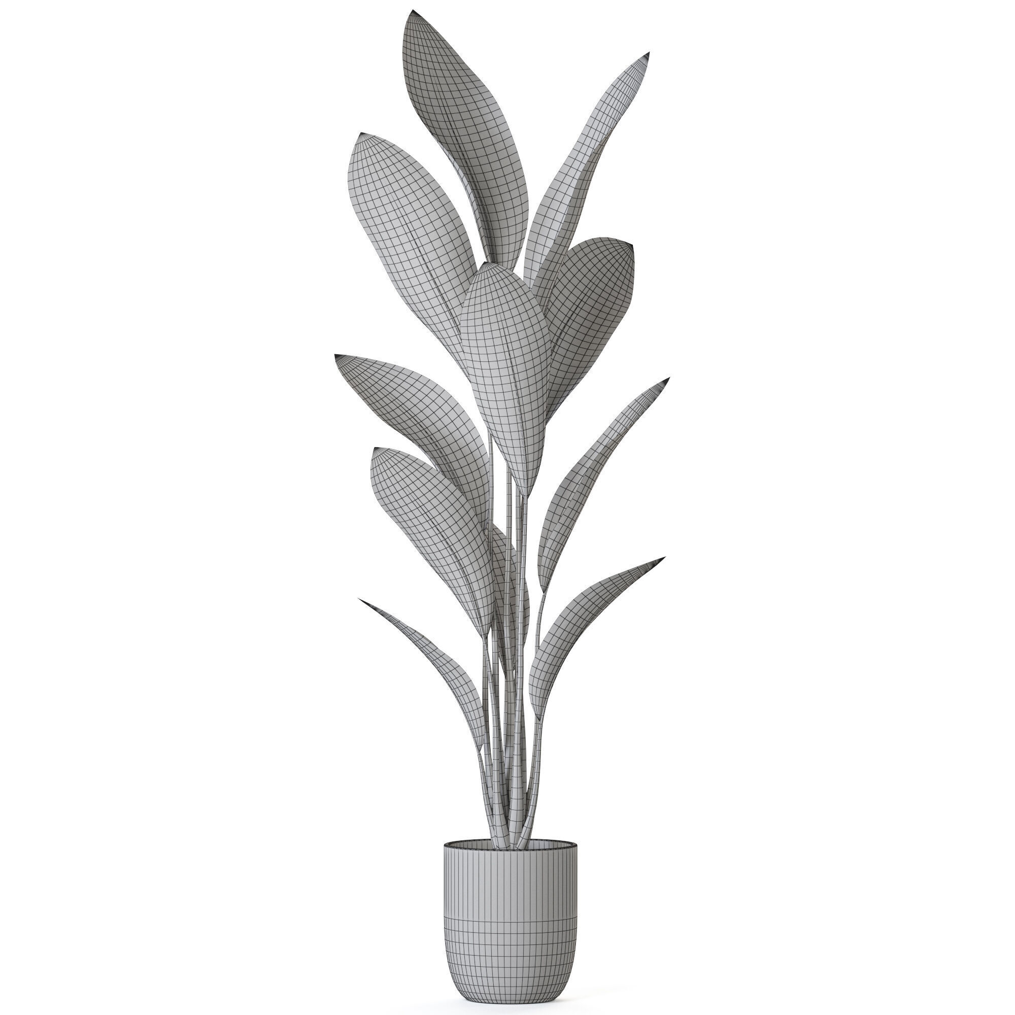 Plant 1214 3D model_4