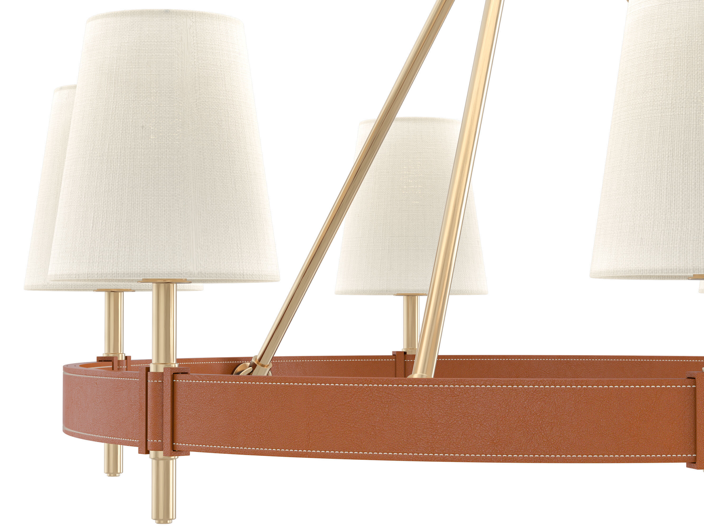 Hastings Round Chandelier 3D model_4