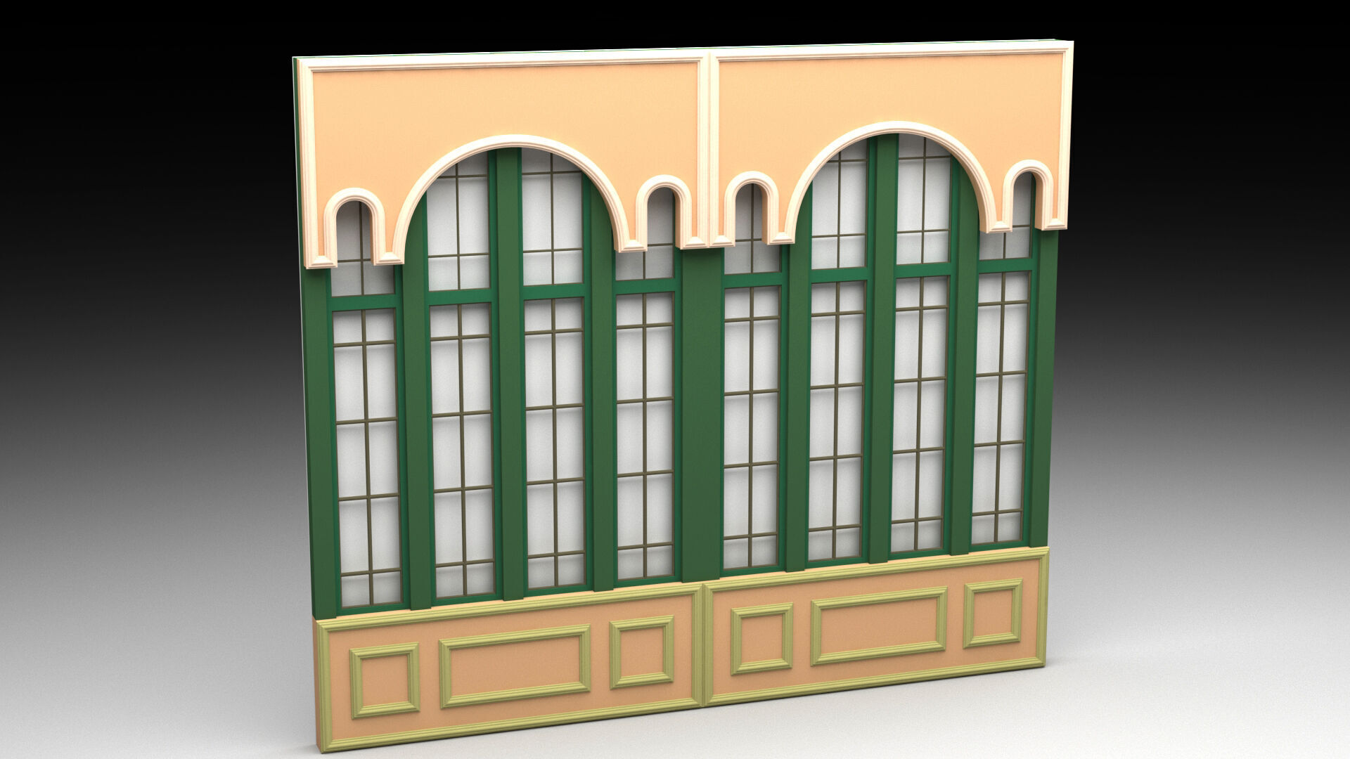 Interior Wall Panel 3d Modle wall Panel D 3D model_1