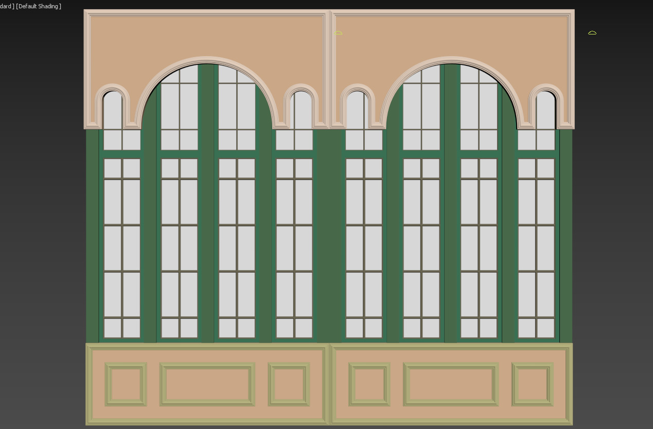 Interior Wall Panel 3d Modle wall Panel D 3D model_6