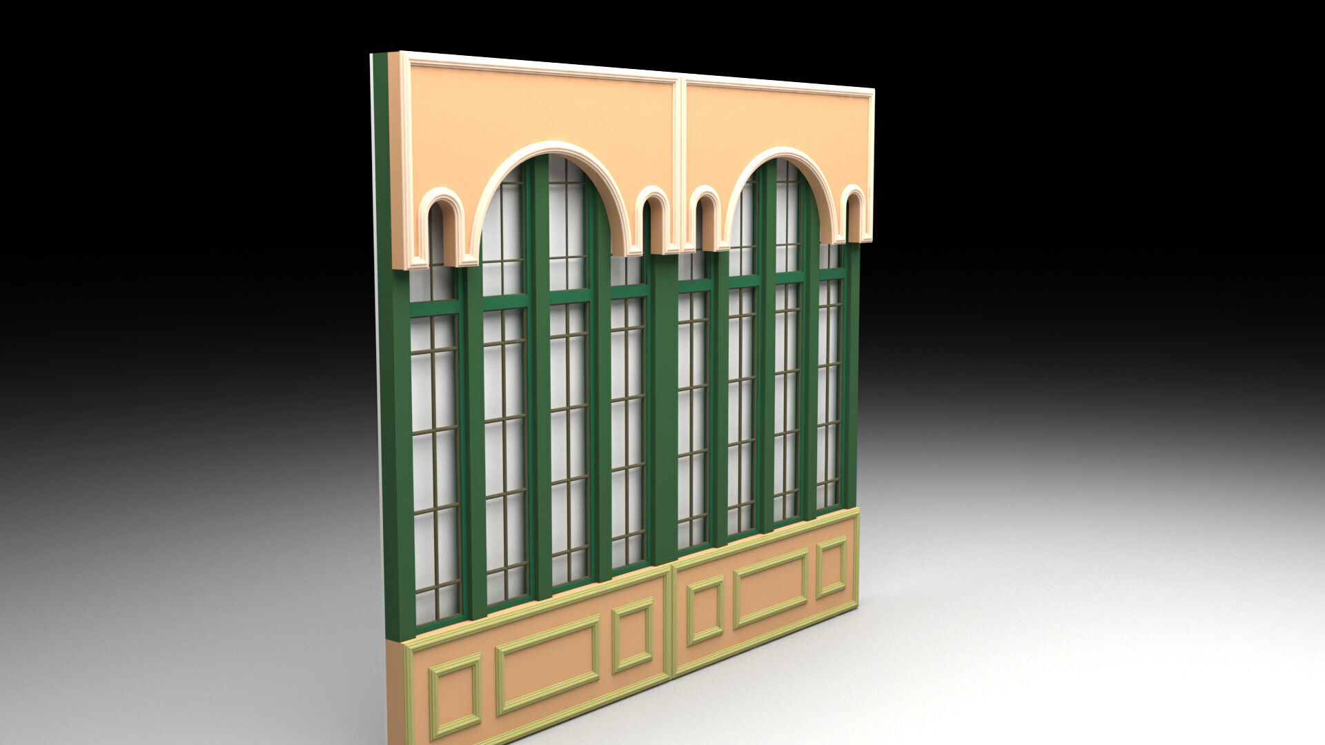 Interior Wall Panel 3d Modle wall Panel D 3D model_5