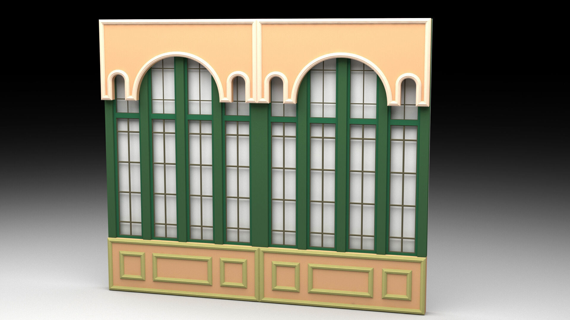 Interior Wall Panel 3d Modle wall Panel D 3D model_2