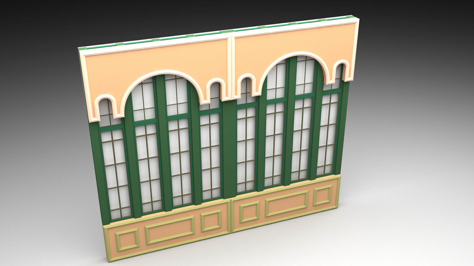 Interior Wall Panel 3d Modle wall Panel D 3D model_4