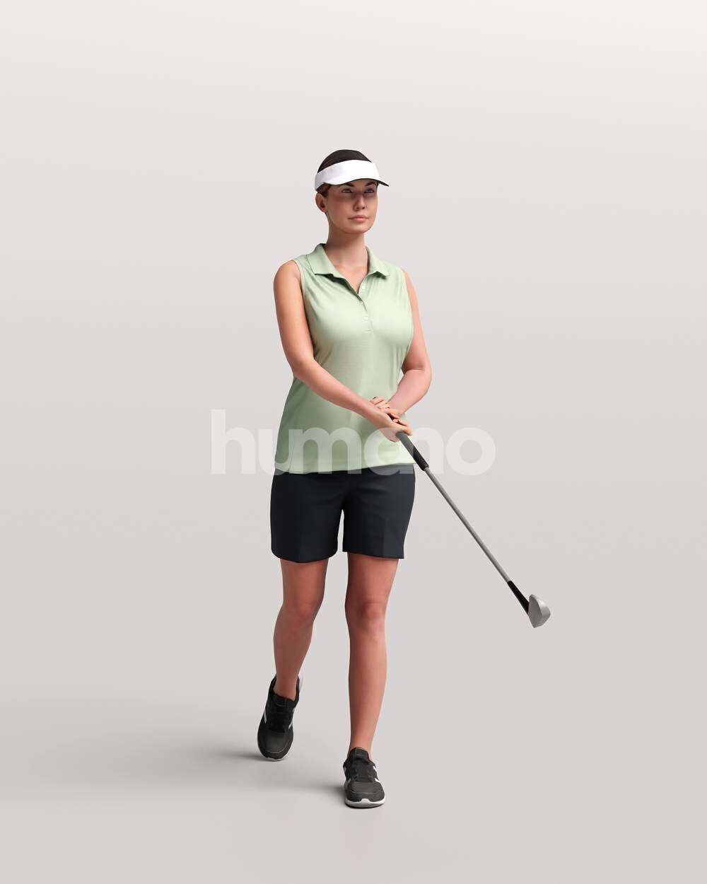 Humano 12 - Collection 2308-GOLF XL-SHOOTING -32 x 3D models  3D model_5