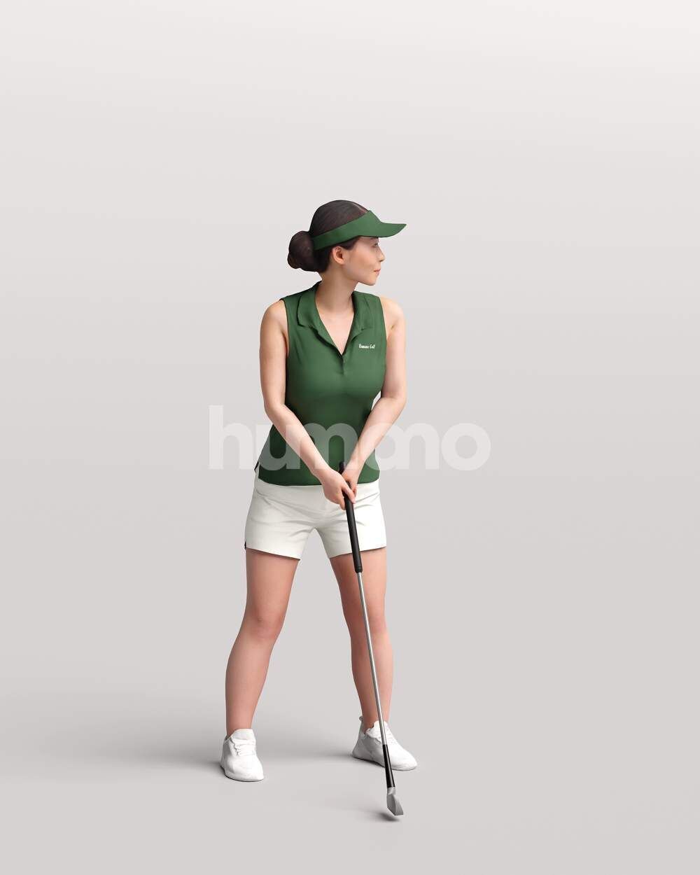 Humano 12 - Collection 2308-GOLF XL-SHOOTING -32 x 3D models  3D model_32
