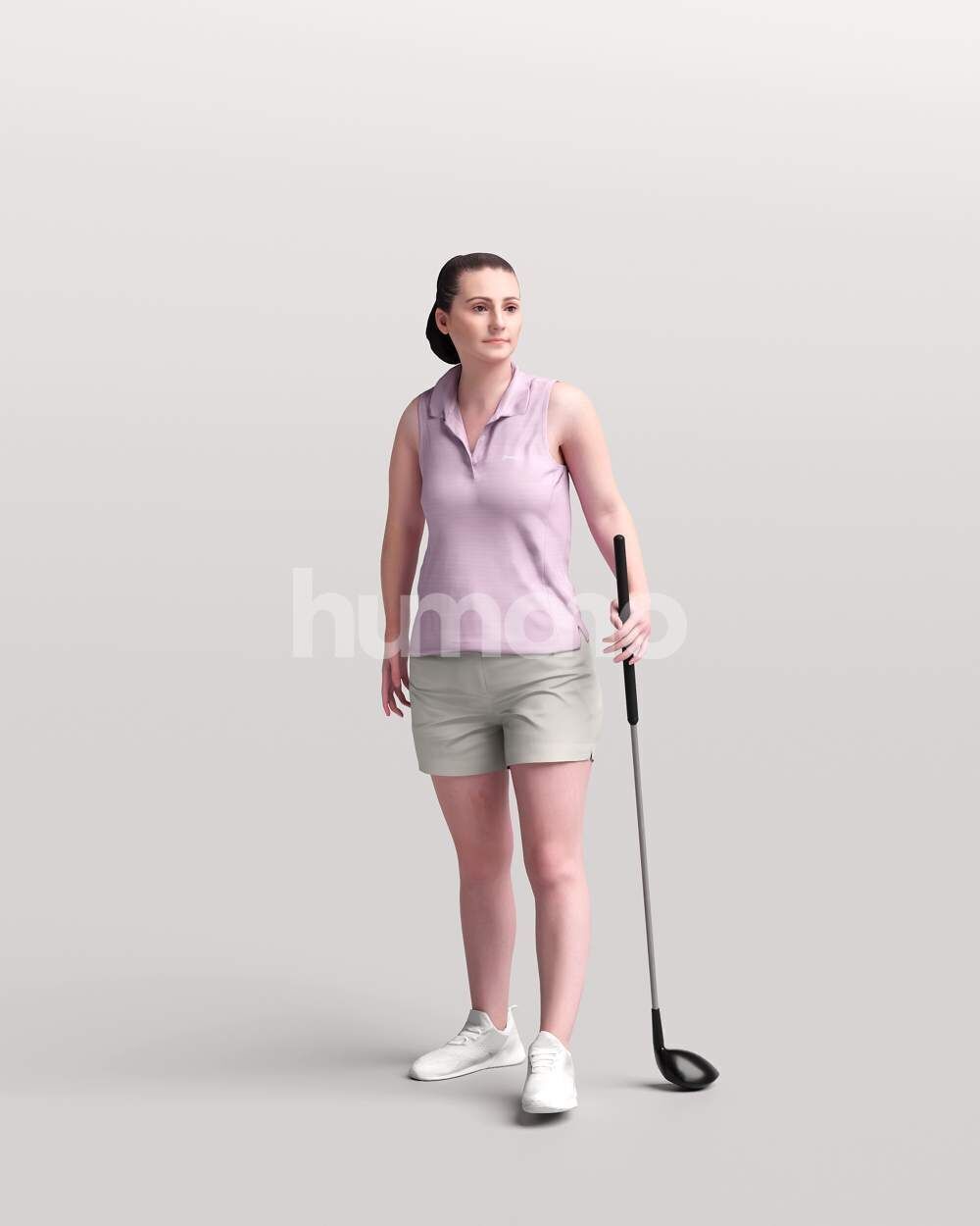 Humano 12 - Collection 2308-GOLF XL-SHOOTING -32 x 3D models  3D model_26