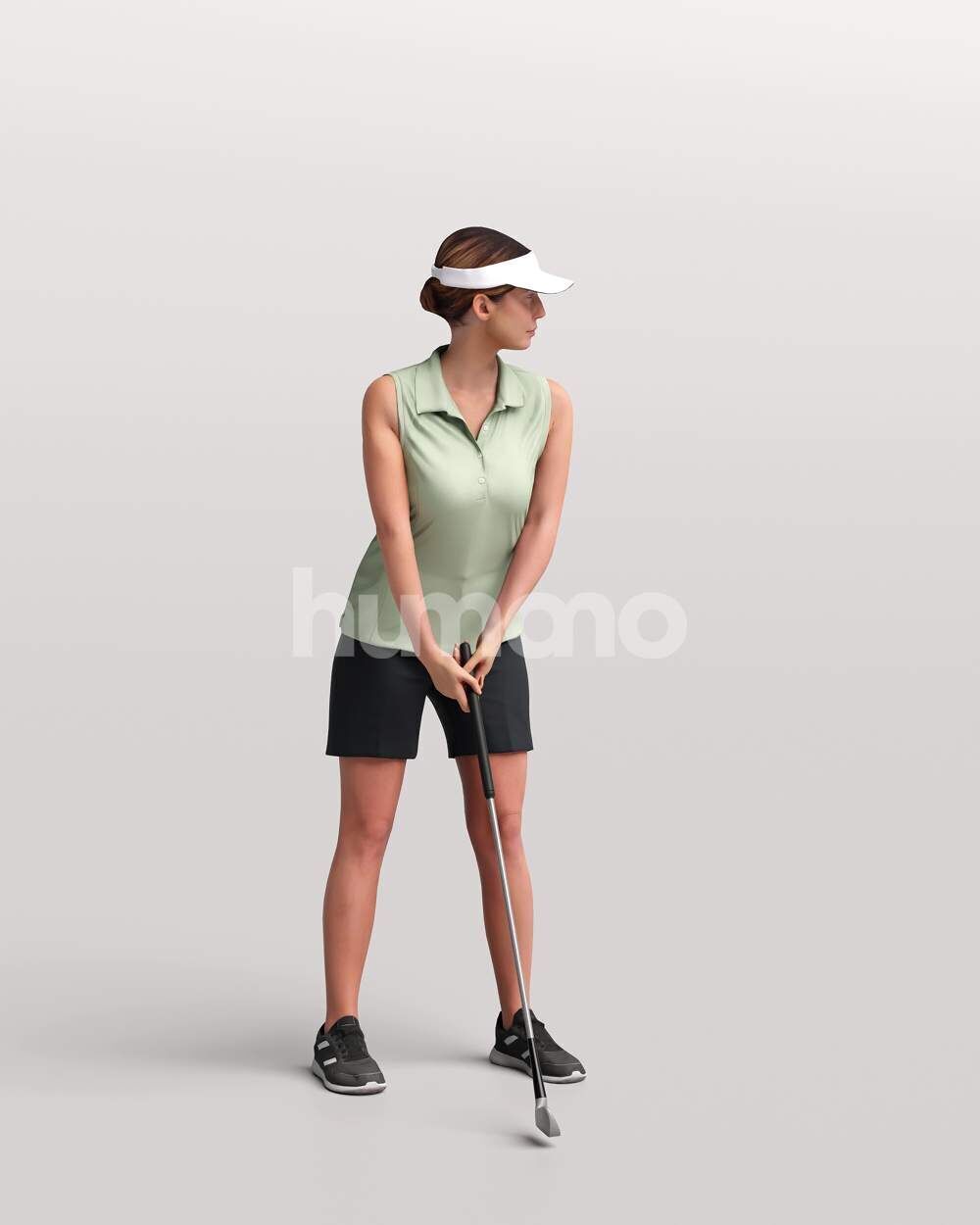 Humano 12 - Collection 2308-GOLF XL-SHOOTING -32 x 3D models  3D model_7