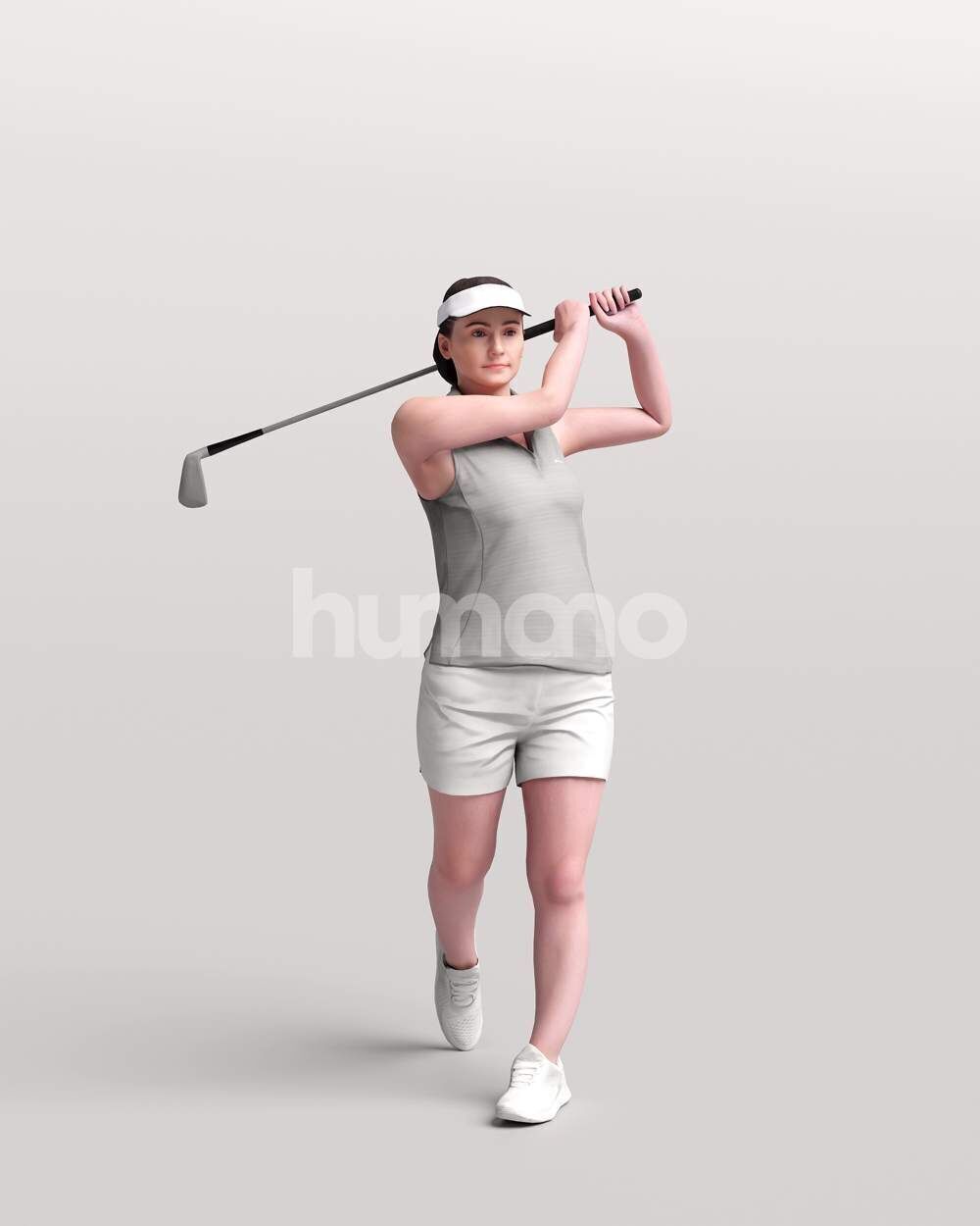 Humano 12 - Collection 2308-GOLF XL-SHOOTING -32 x 3D models  3D model_23