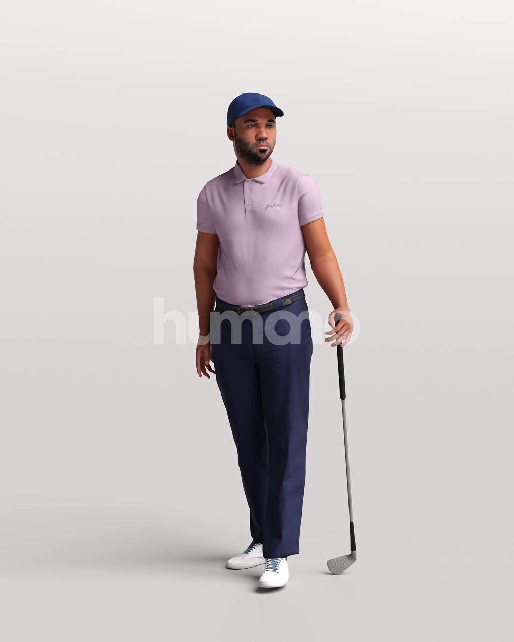 Humano 12 - Collection 2308-GOLF XL-SHOOTING -32 x 3D models  3D model_19