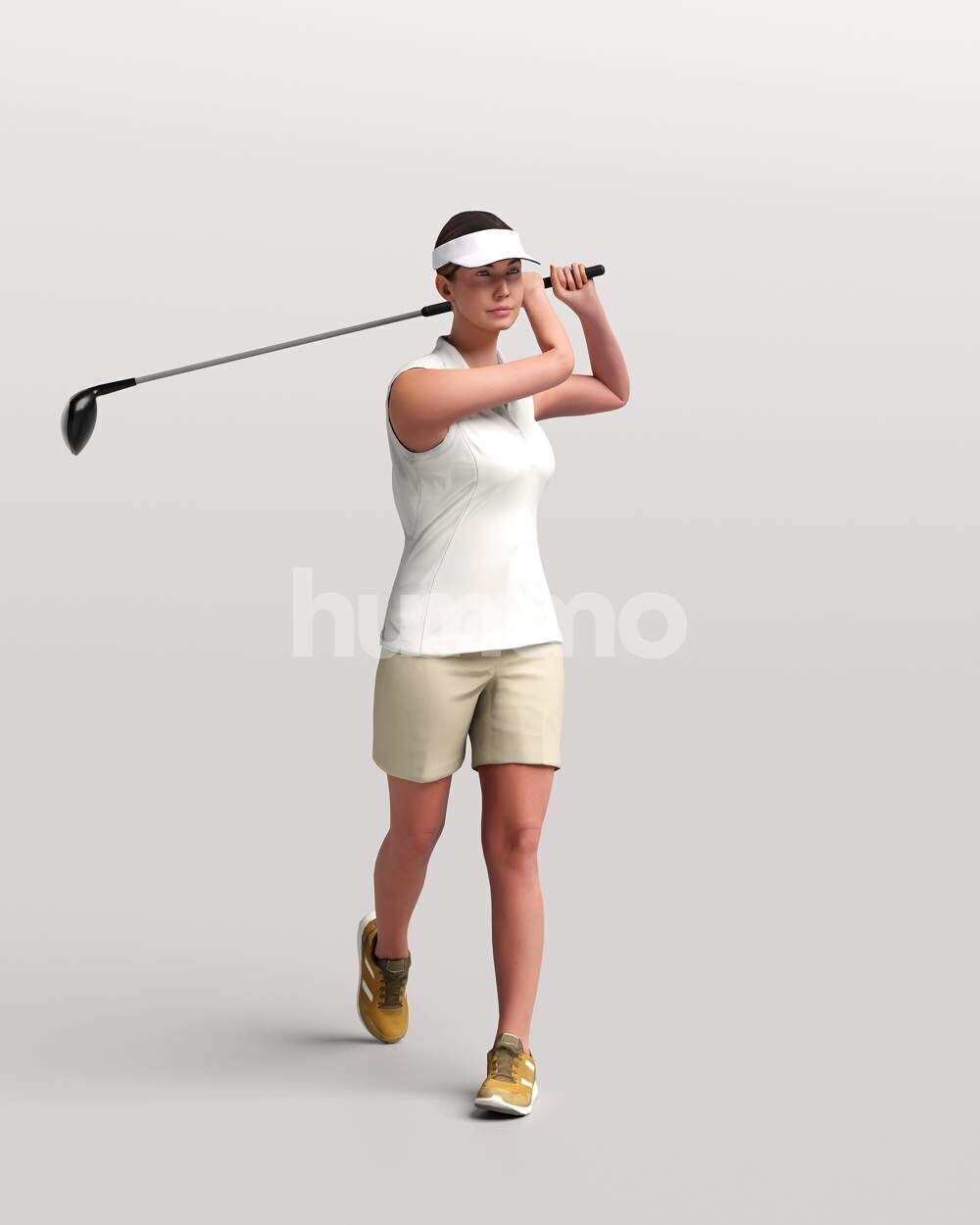 Humano 12 - Collection 2308-GOLF XL-SHOOTING -32 x 3D models  3D model_3