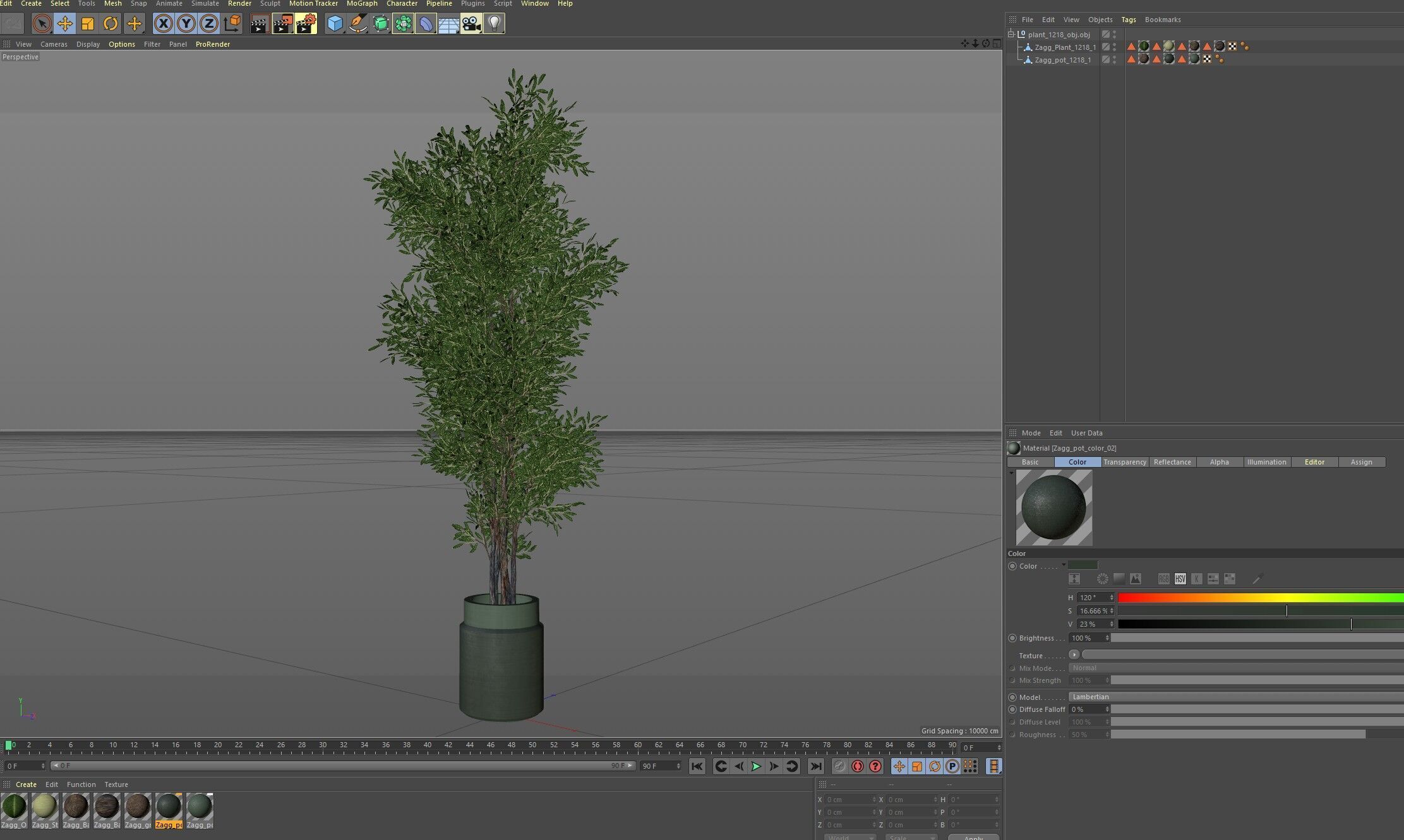 Plant 1218 3D model_7