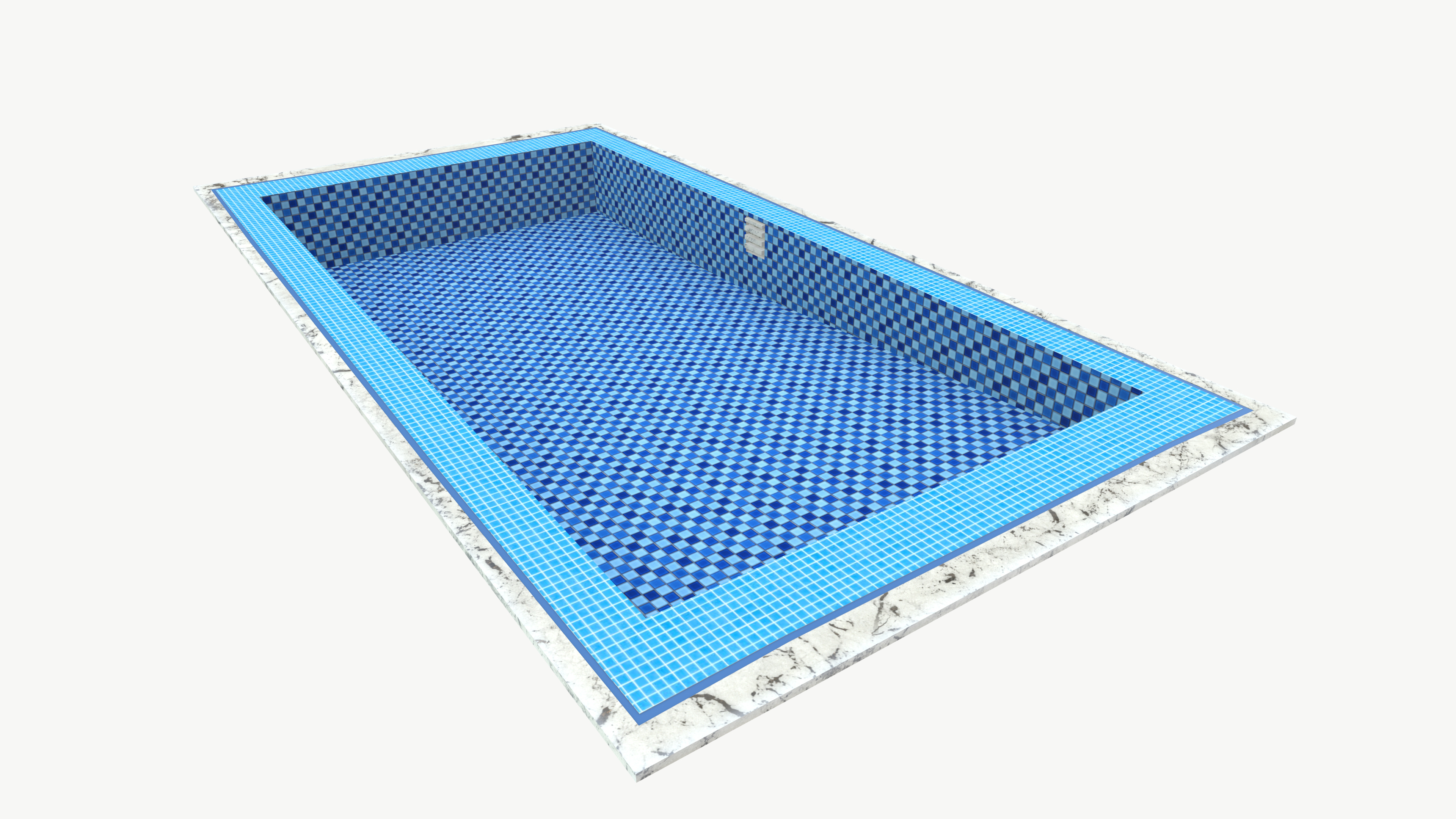 Swimming Pool 3D model_3