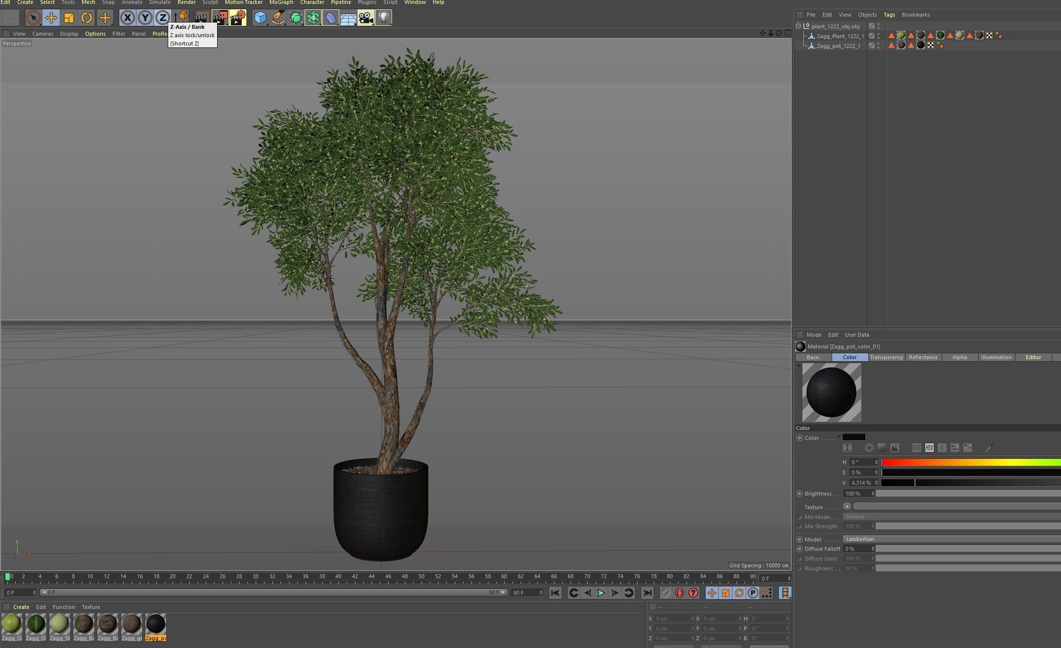 Plant 1222 3D model_7
